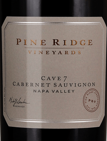 Pine Ridge Vineyards Cabernet Sauvignon Cave 7 2015 750ml - 1