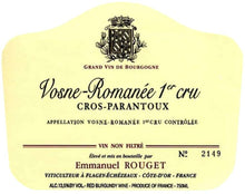Emmanuel Rouget Vosne Romanee Cros Parantoux 1er Cru 2003 750ml - 1
