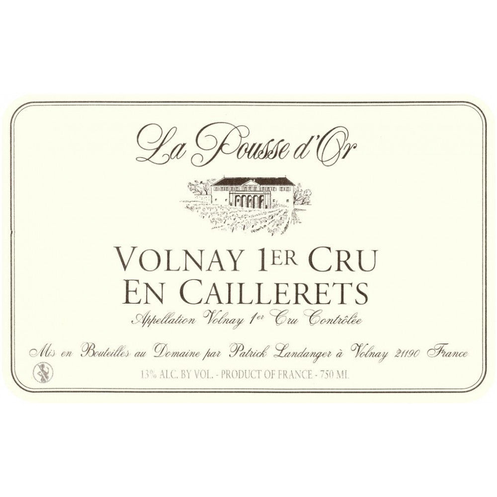 Domaine de la Pousse d'Or Volnay En Caillerets 1er Cru 2003 750ml - 1