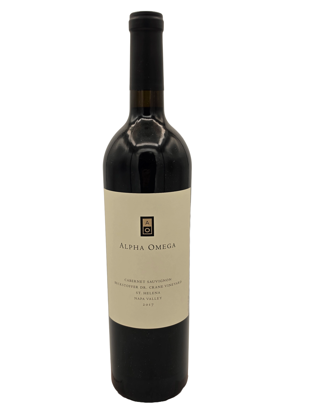 Alpha Omega Cabernet Sauvignon Beckstoffer Dr. Crane Vineyard St. Helena 2017 750ml