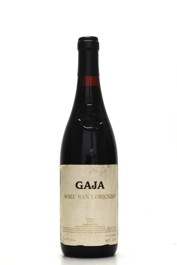 Gaja Barbaresco Sori San Lorenzo 1978 750 ml - 1