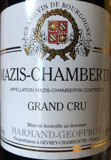 Domaine Harmand Geoffroy Mazis Chambertin 2006 750ml - 1