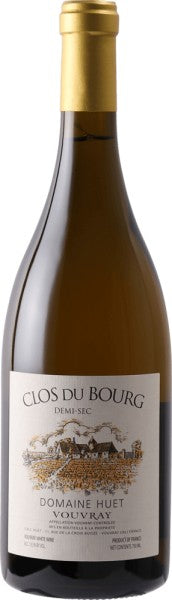 Domaine Huet Vouvray Demi-Sec Clos du Bourg 2015 750ml - 1