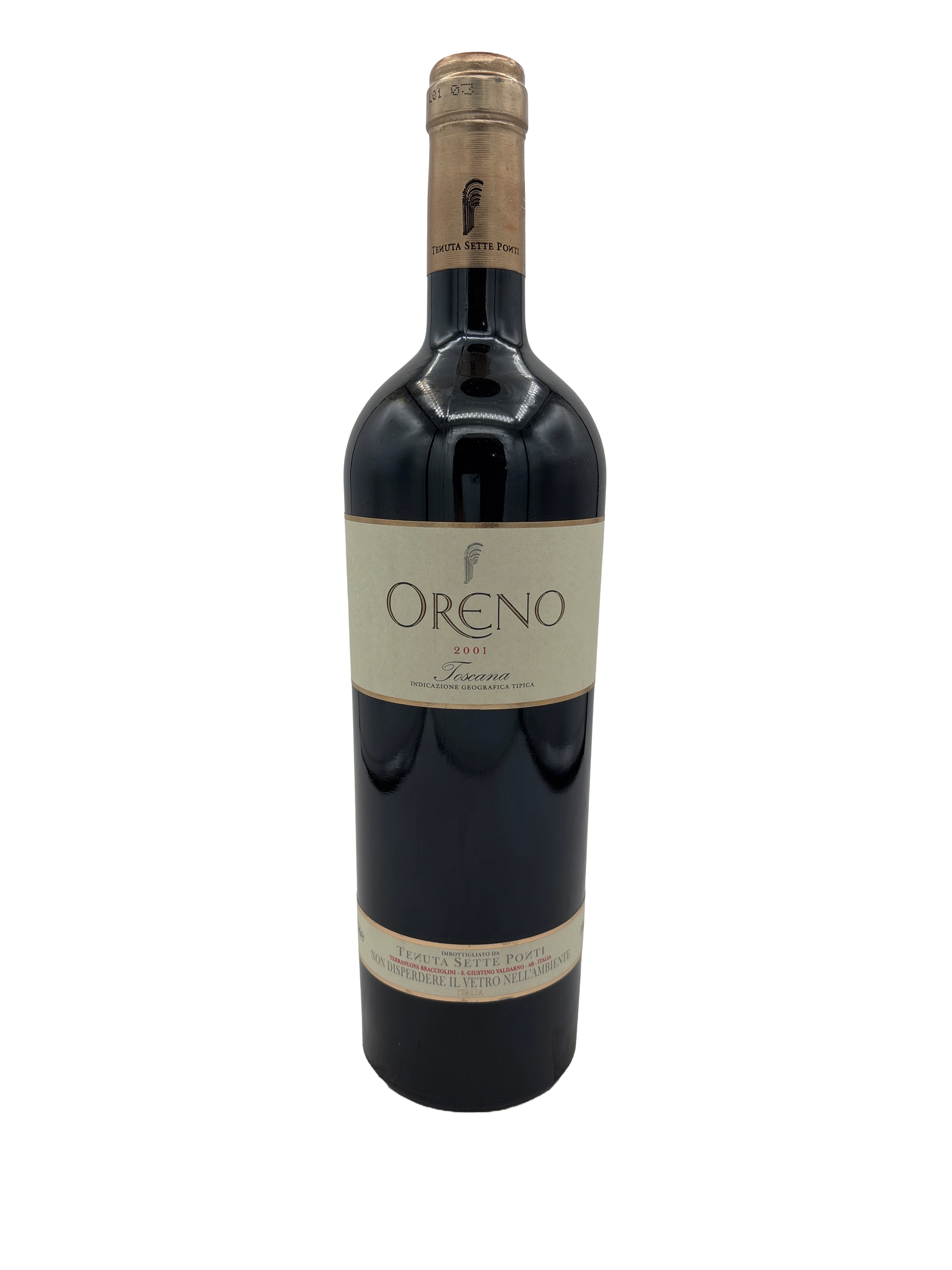 Tenuta Sette Ponti Toscana Oreno 2001 750ml - 1