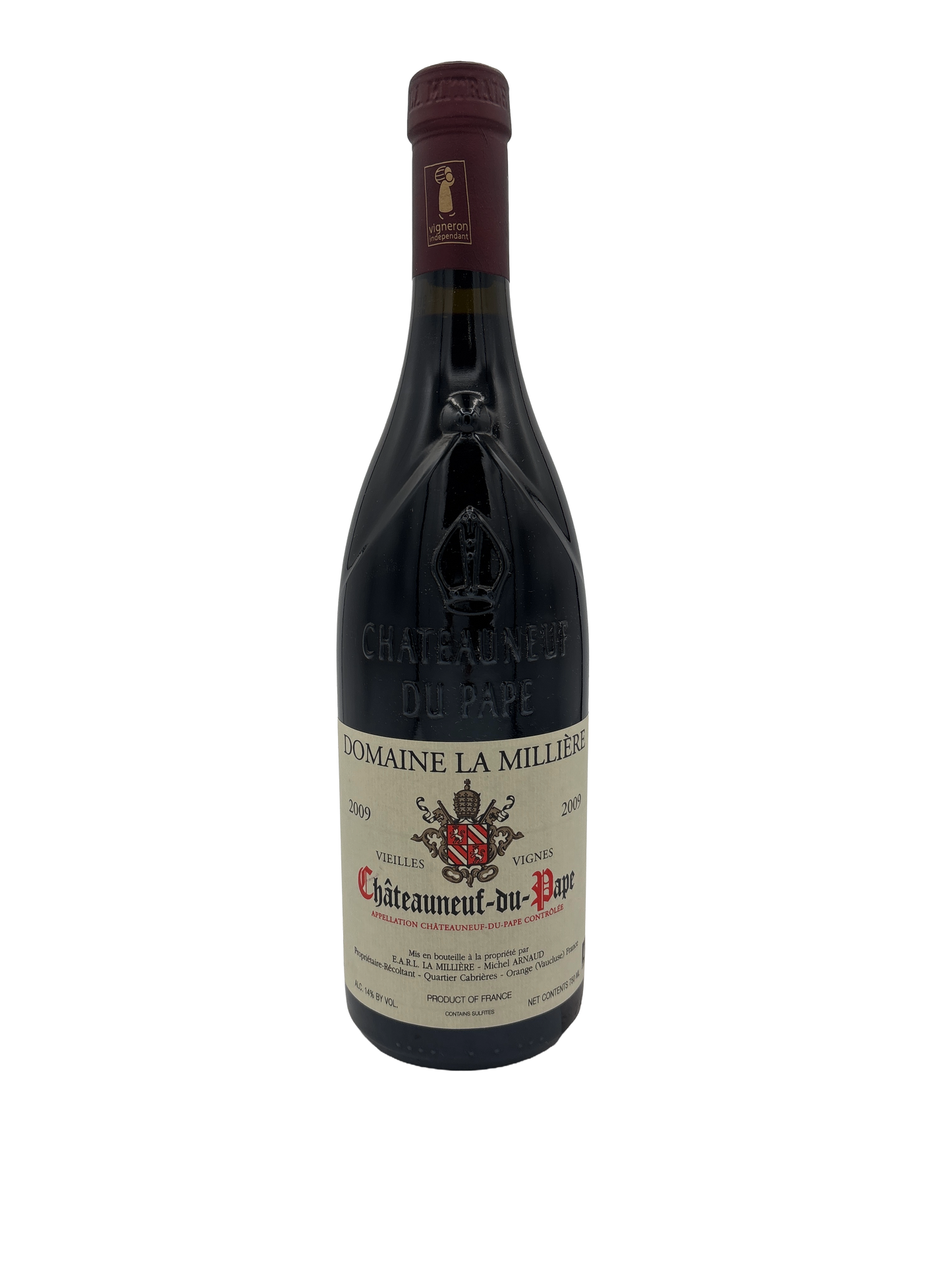Domaine la Milliere Chateauneuf-du-Pape Vieilles Vignes 2009 750ml - 1
