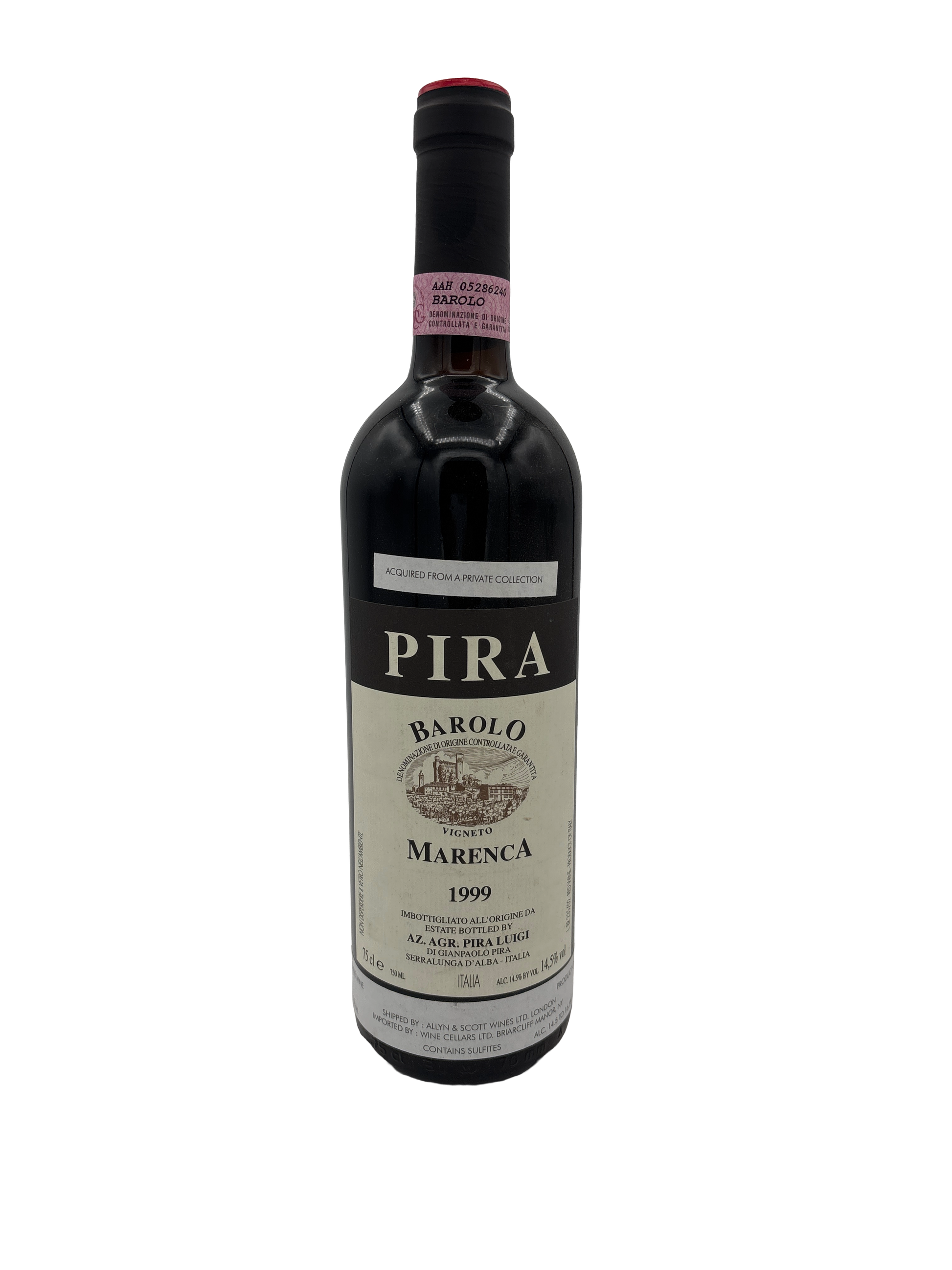 Luigi Pira Barolo Marenca 1999 750ml - 1