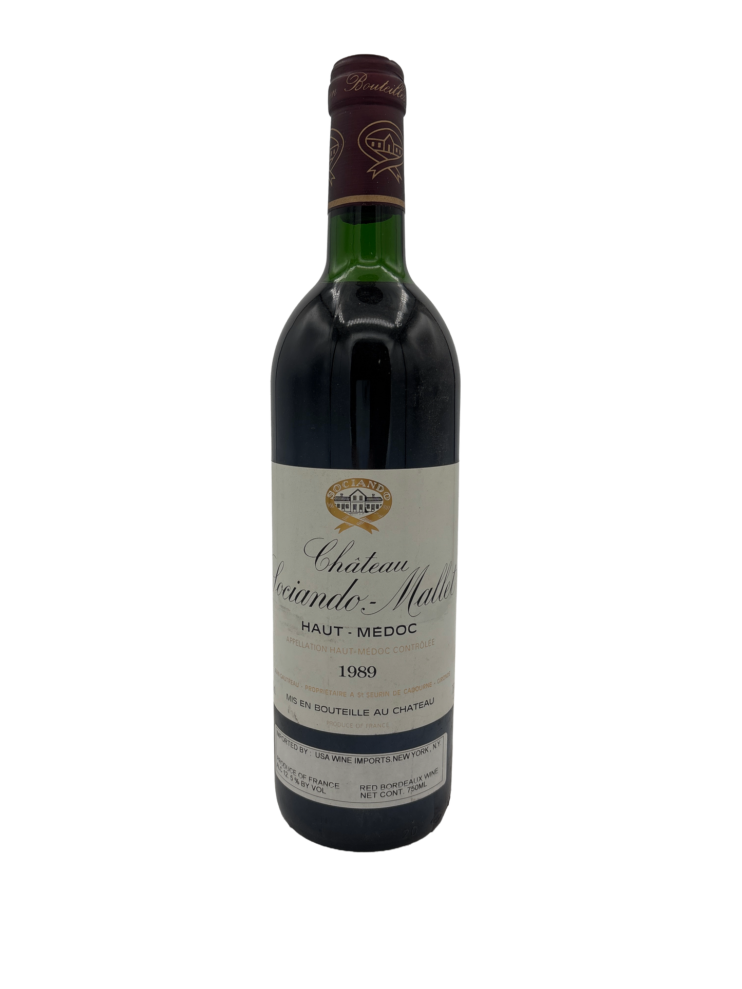 Sociando Mallet 1989 750ml - 1