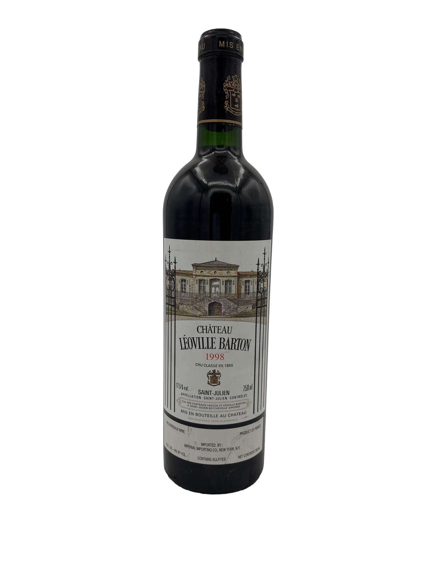 Leoville Barton 1998 750ml - 1