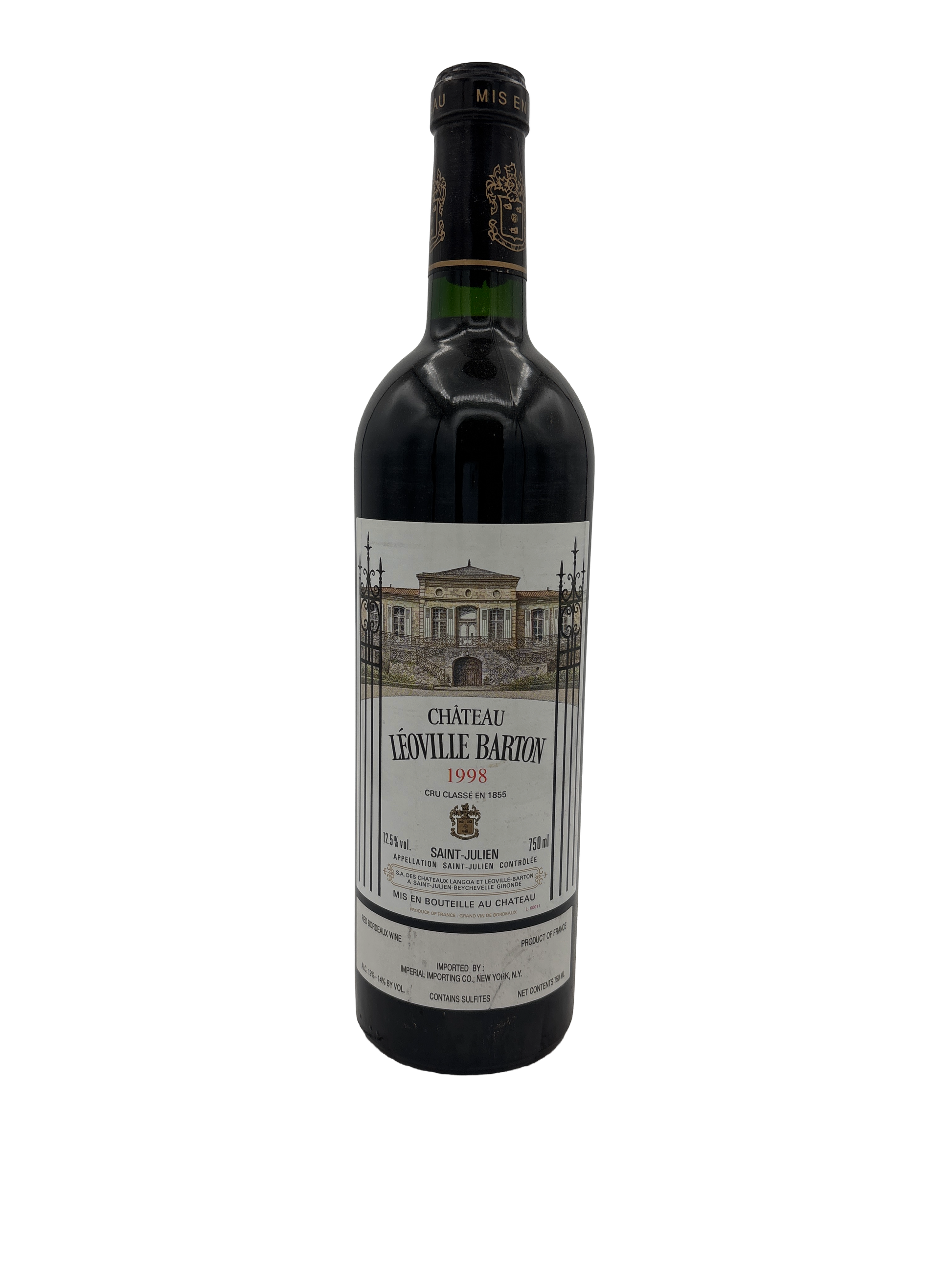 Leoville Barton 1998 750ml - 1