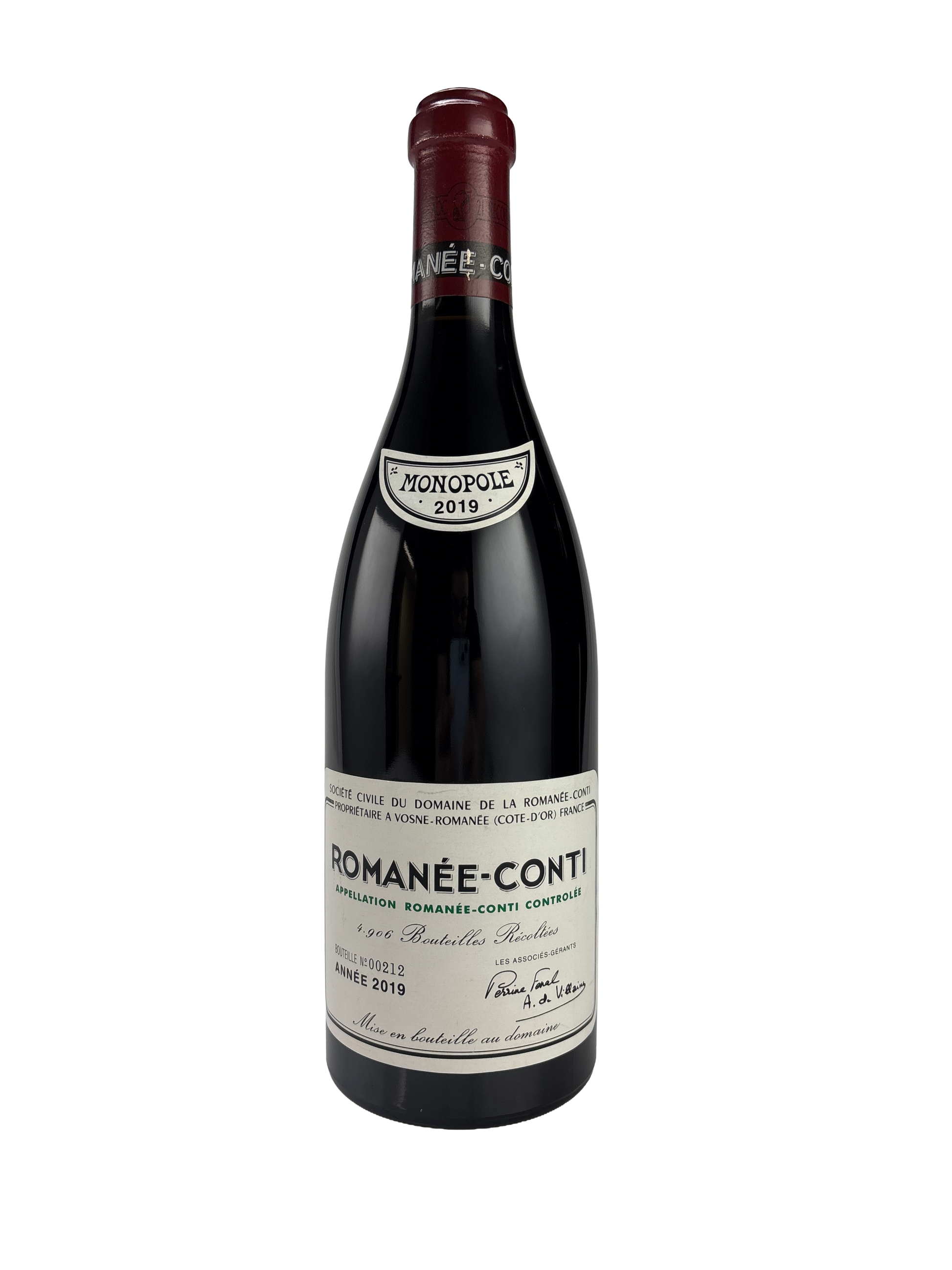 Domaine de la Romanee-Conti Romanee-Conti Grand Cru 2019 750ml - 1