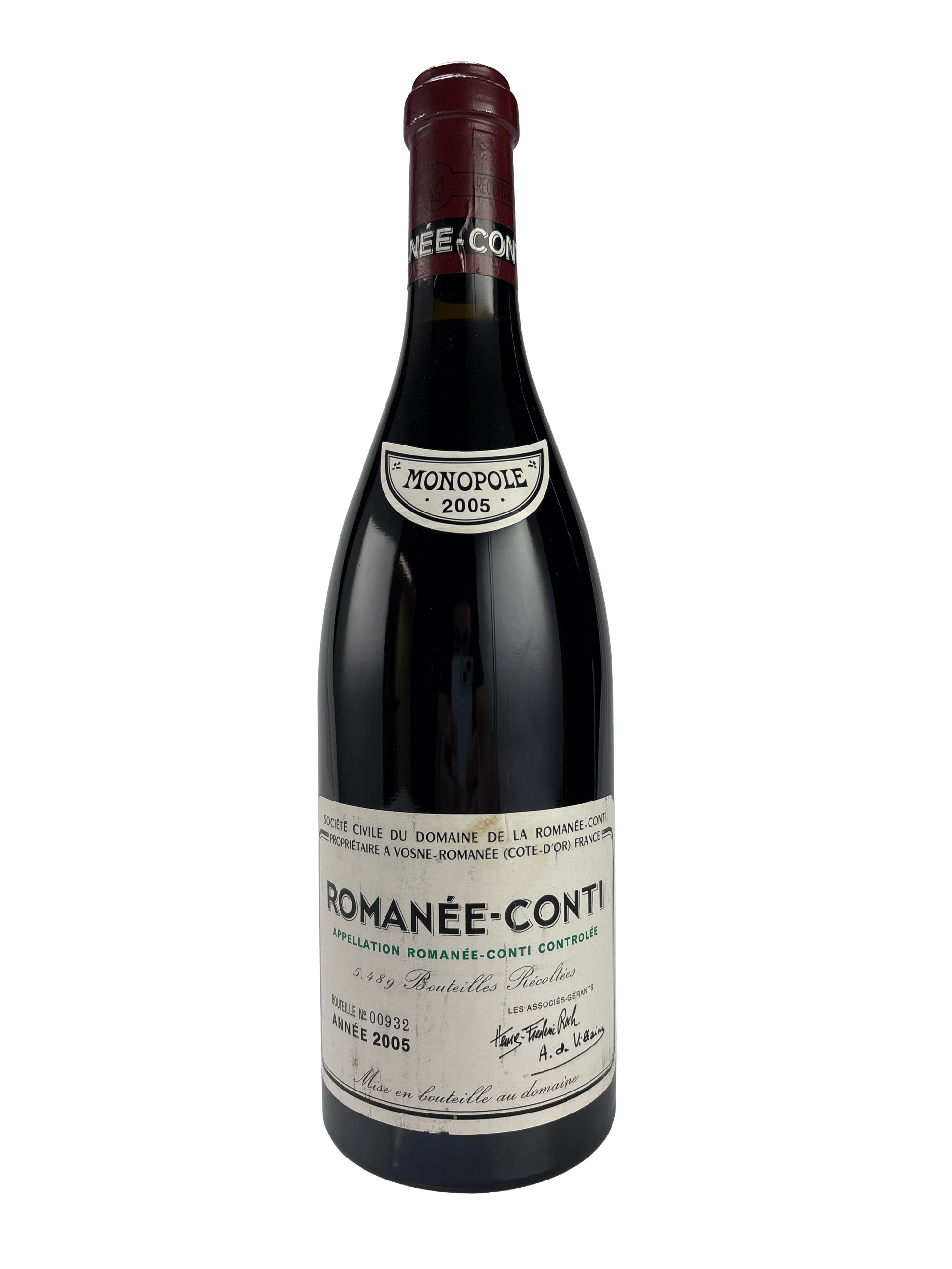 Domaine de la Romanee-Conti Romanee-Conti Grand Cru 2005 750ml - 1