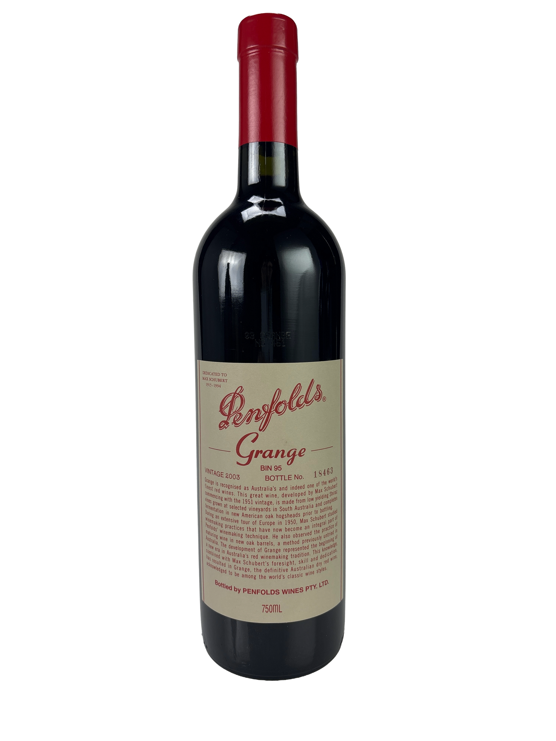 Penfolds Grange Bin 95 2003 750ml - 1