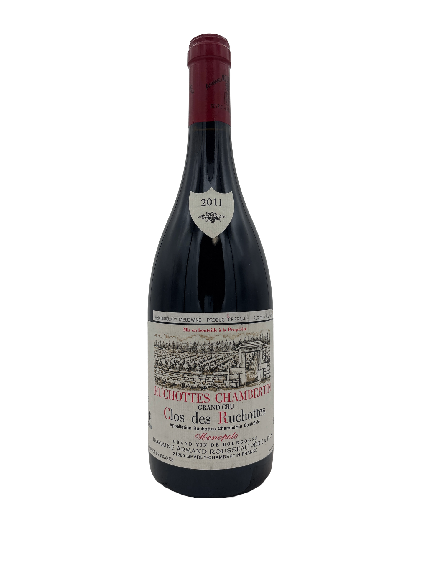 Domaine Armand Rousseau Ruchottes-Chambertin Clos des Ruchottes Grand Cru Monopole 2011 750ml - 1