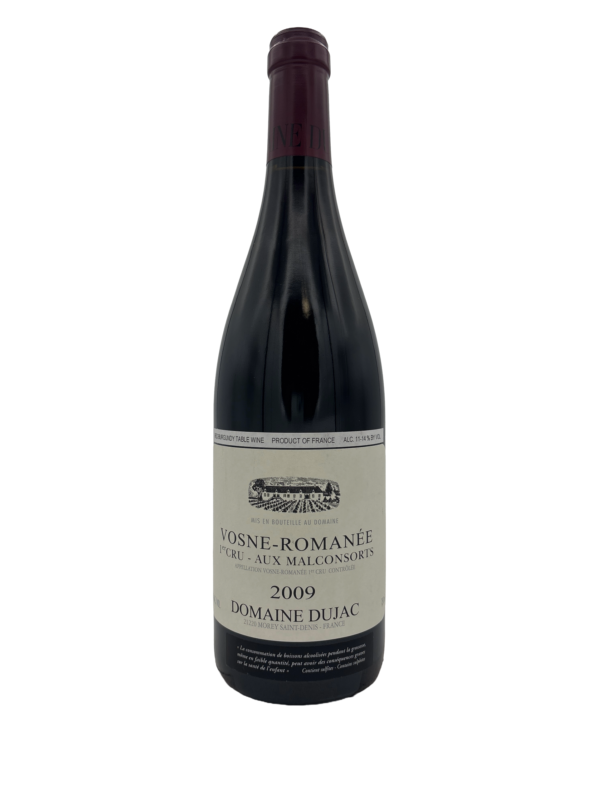 Domaine Dujac Vosne Romanee Aux Malconsorts 1er Cru 2009 750ml - 1