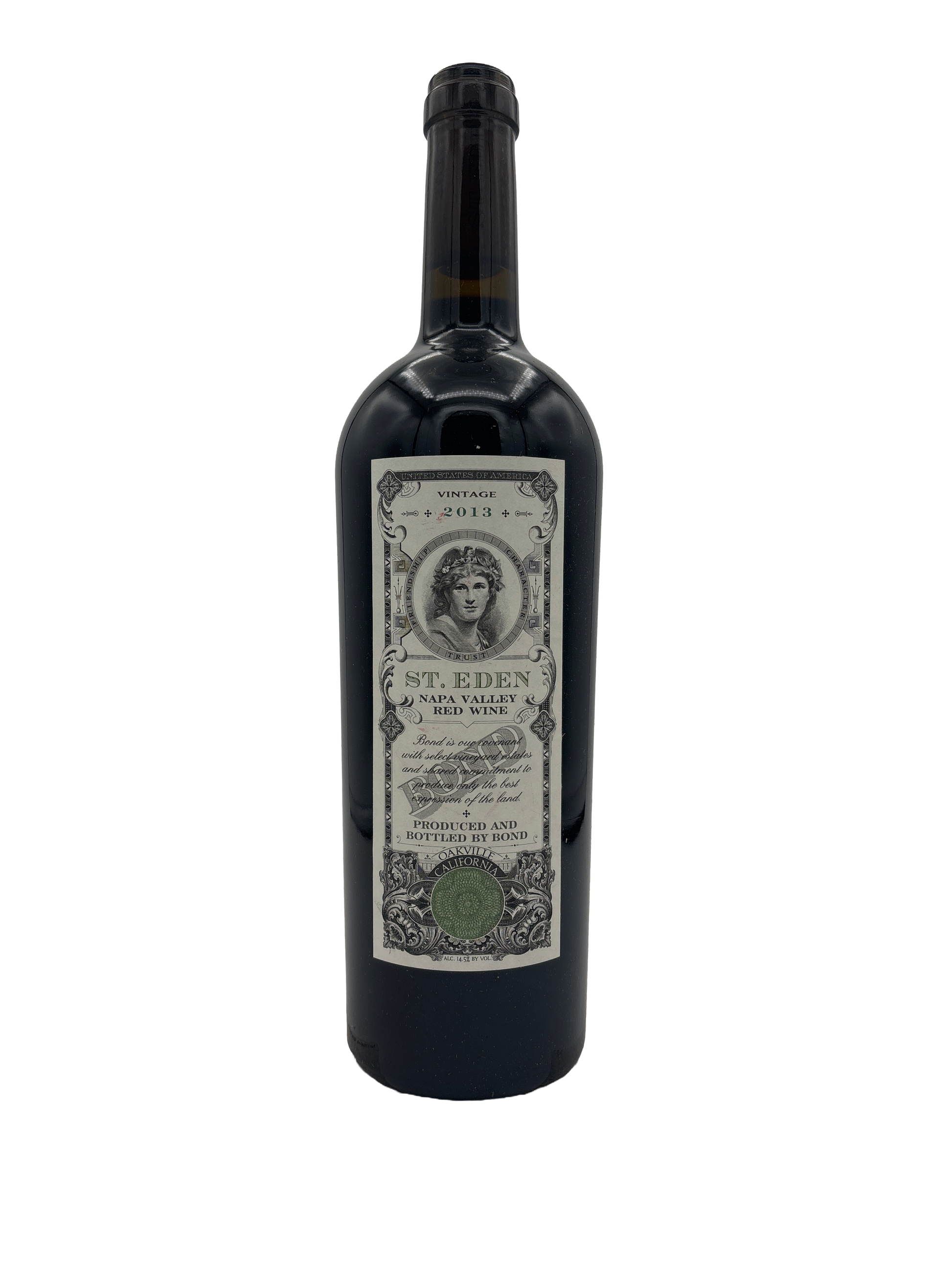 Bond Estates St Eden Napa Valley 2013 750ml - 1