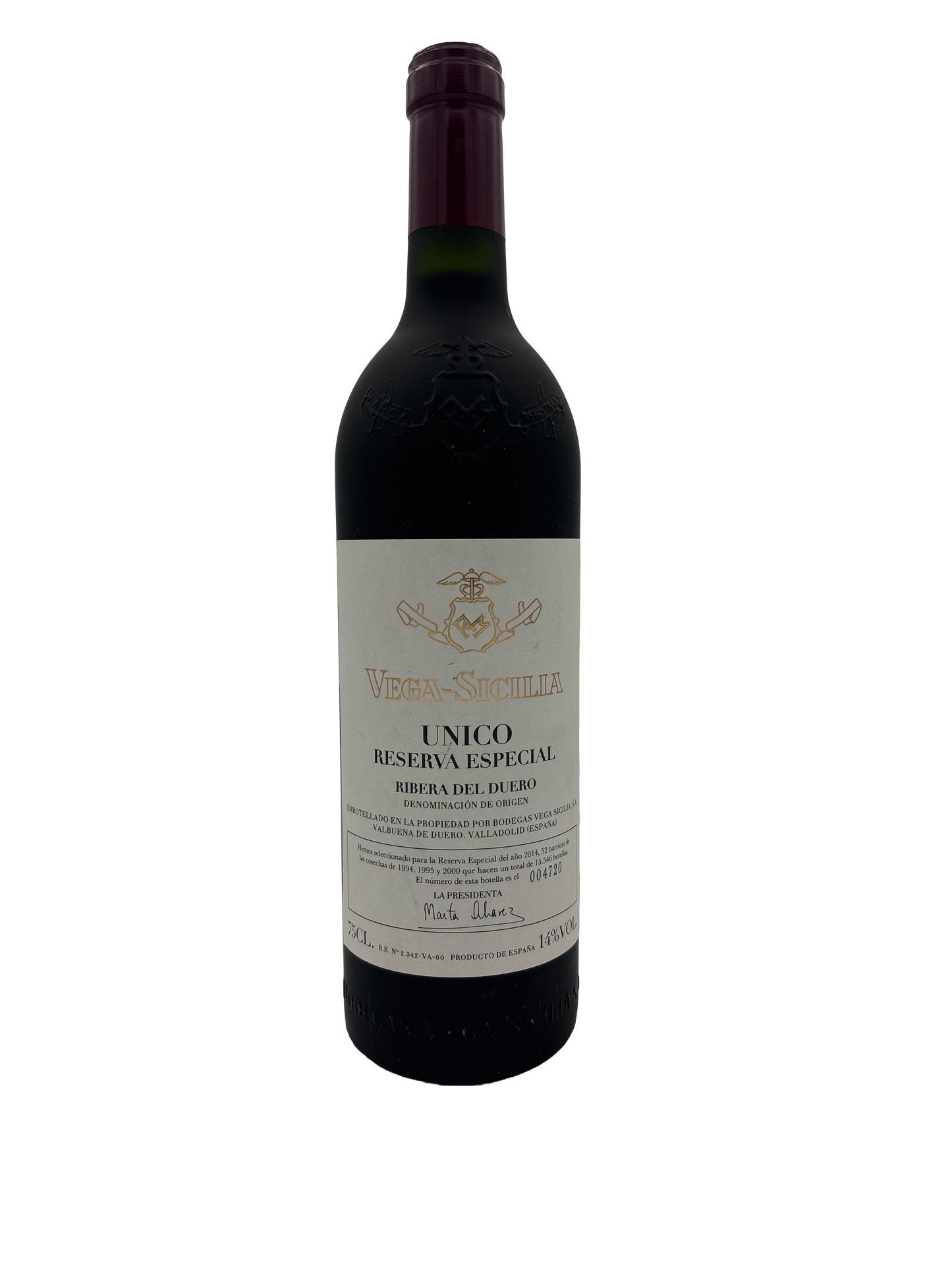 Vega Sicilia Ribera del Duero Unico Reserva Especial Ano 2023 (94/95/00) 750ml - 1