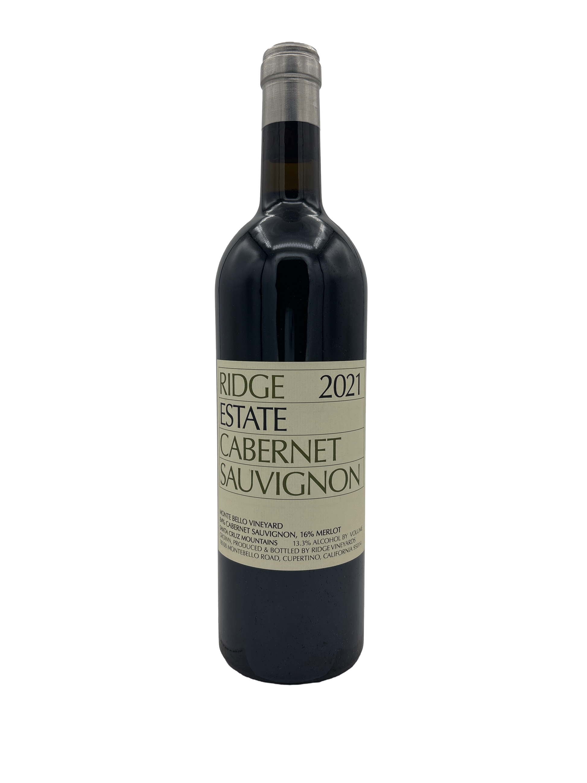 Ridge Cabernet Sauvignon Estate Monte Bello Vineyard 2021 750ml - 1