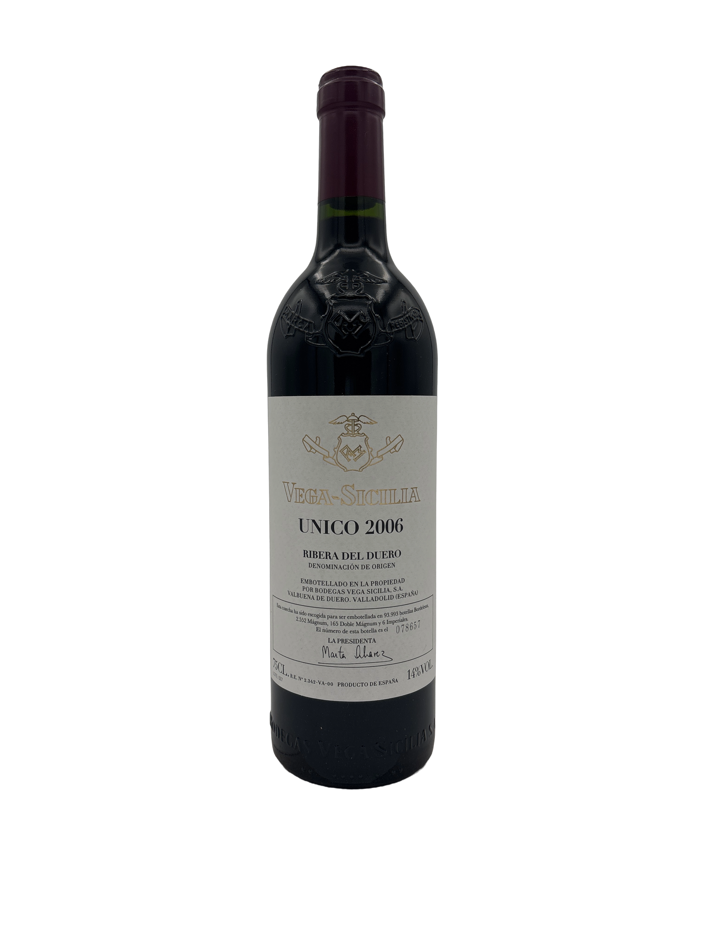 Vega Sicilia Ribera del Duero Unico 2006 750ml - 1