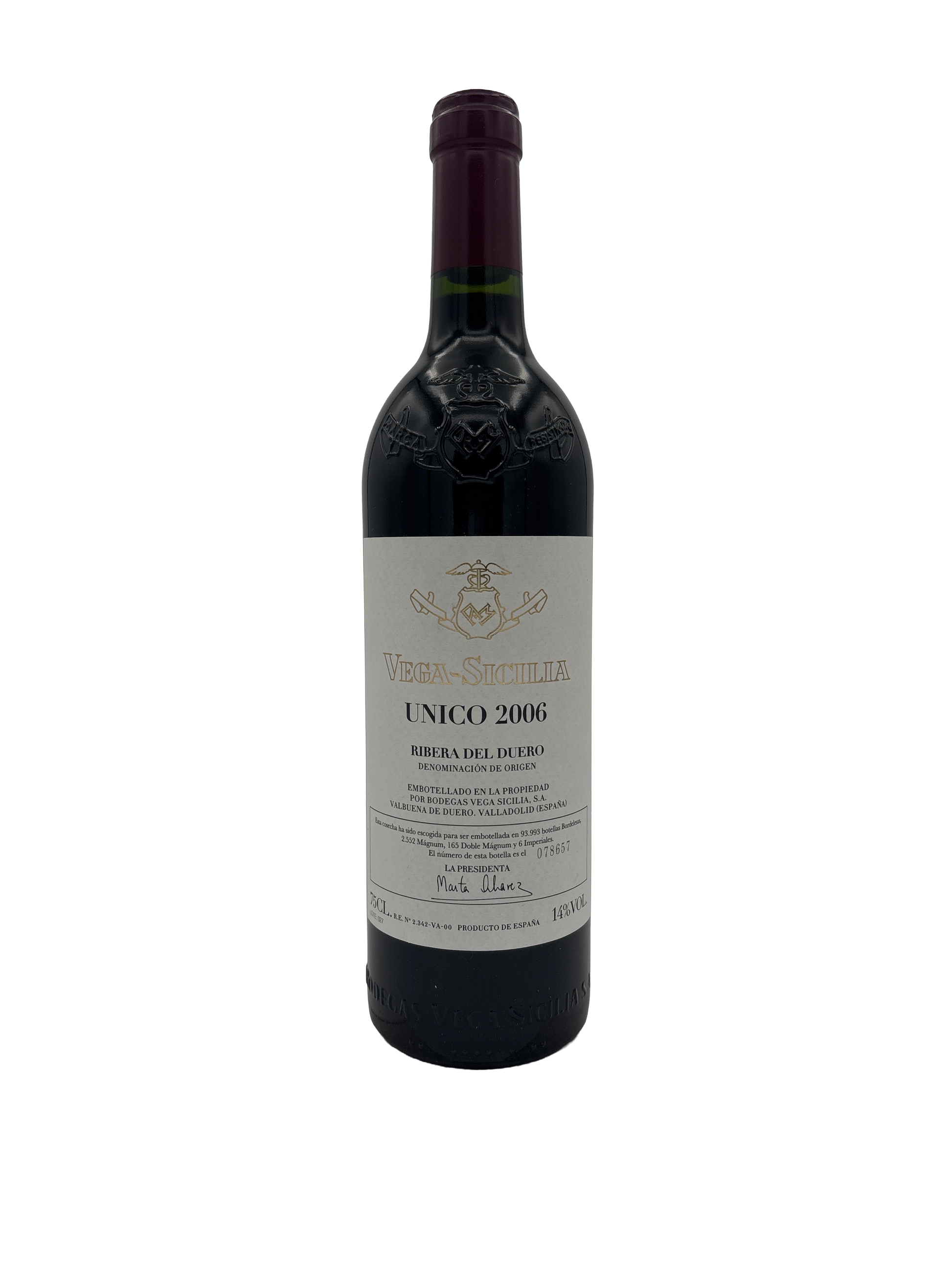 Vega Sicilia Ribera del Duero Unico 2006 750ml - 1