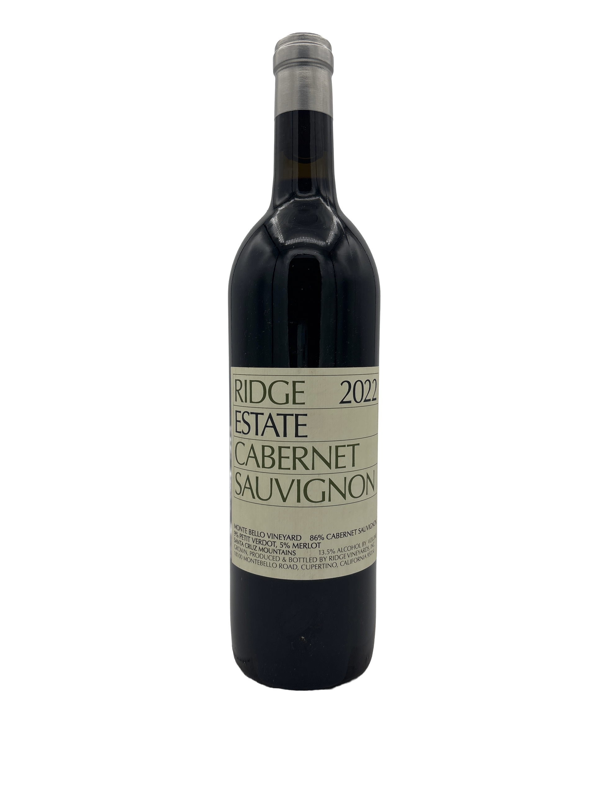 Ridge Cabernet Sauvignon Estate Monte Bello Vineyard 2022 750ml - 1