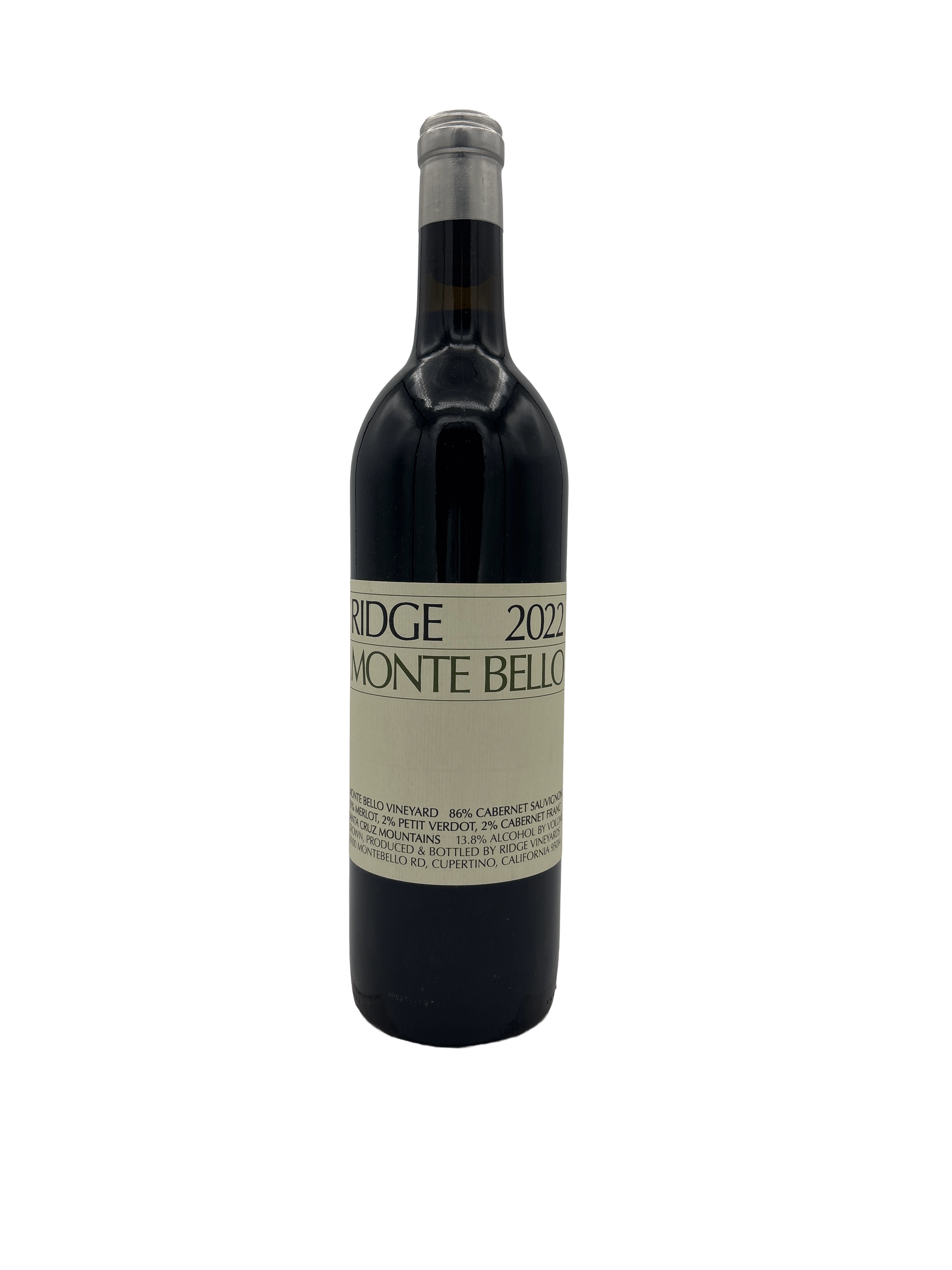 Ridge Monte Bello 2022 750ml - 1