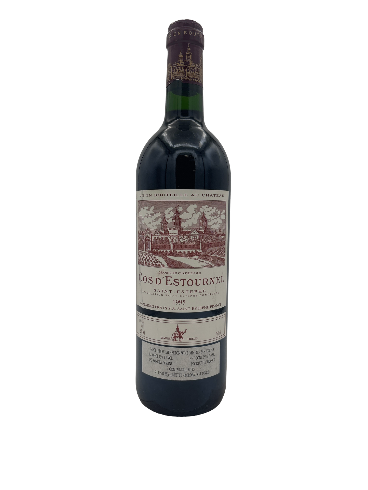 Cos d'Estournel 1995 750ml - 1