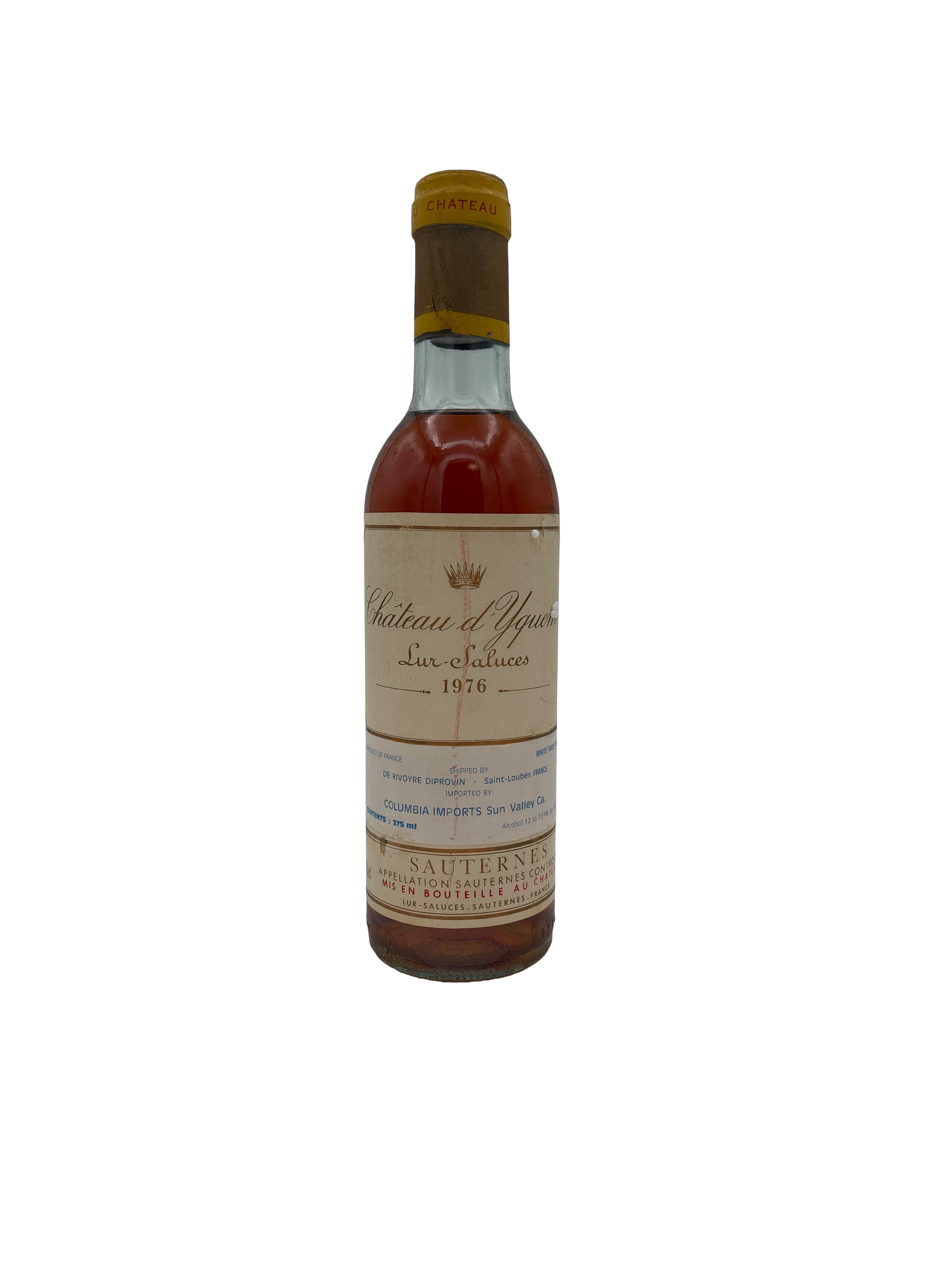 d'yquem 1976 375ml - 1