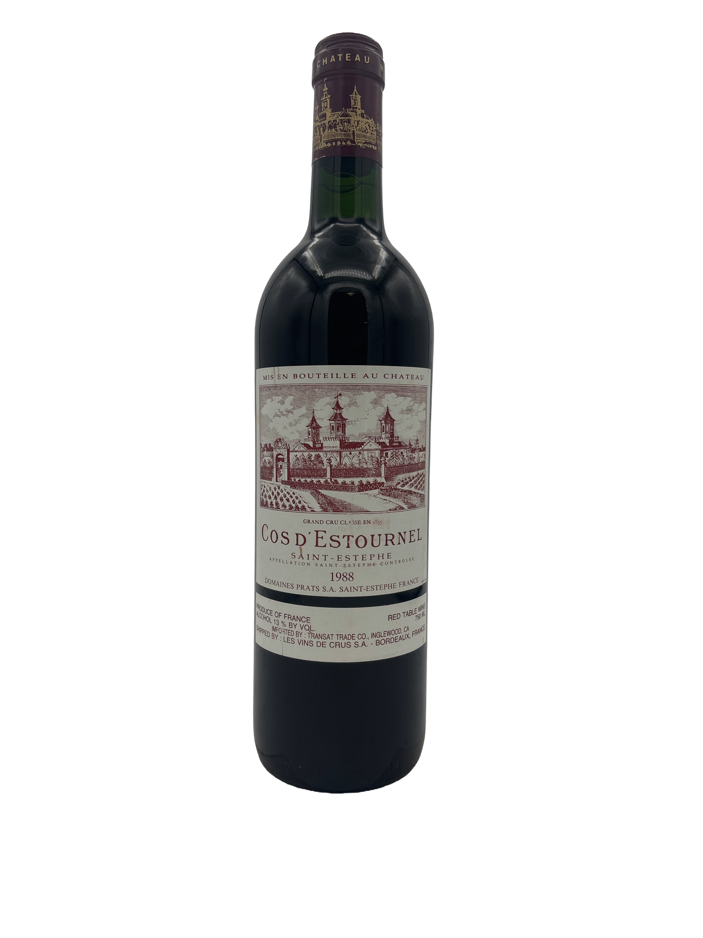 Cos D'Estournel 1988 750ml - 1