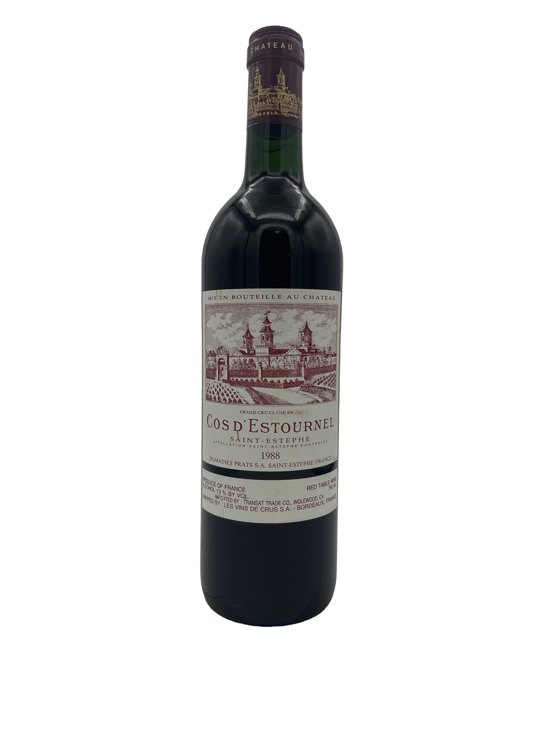 Cos D'Estournel 1988 750ml - 1