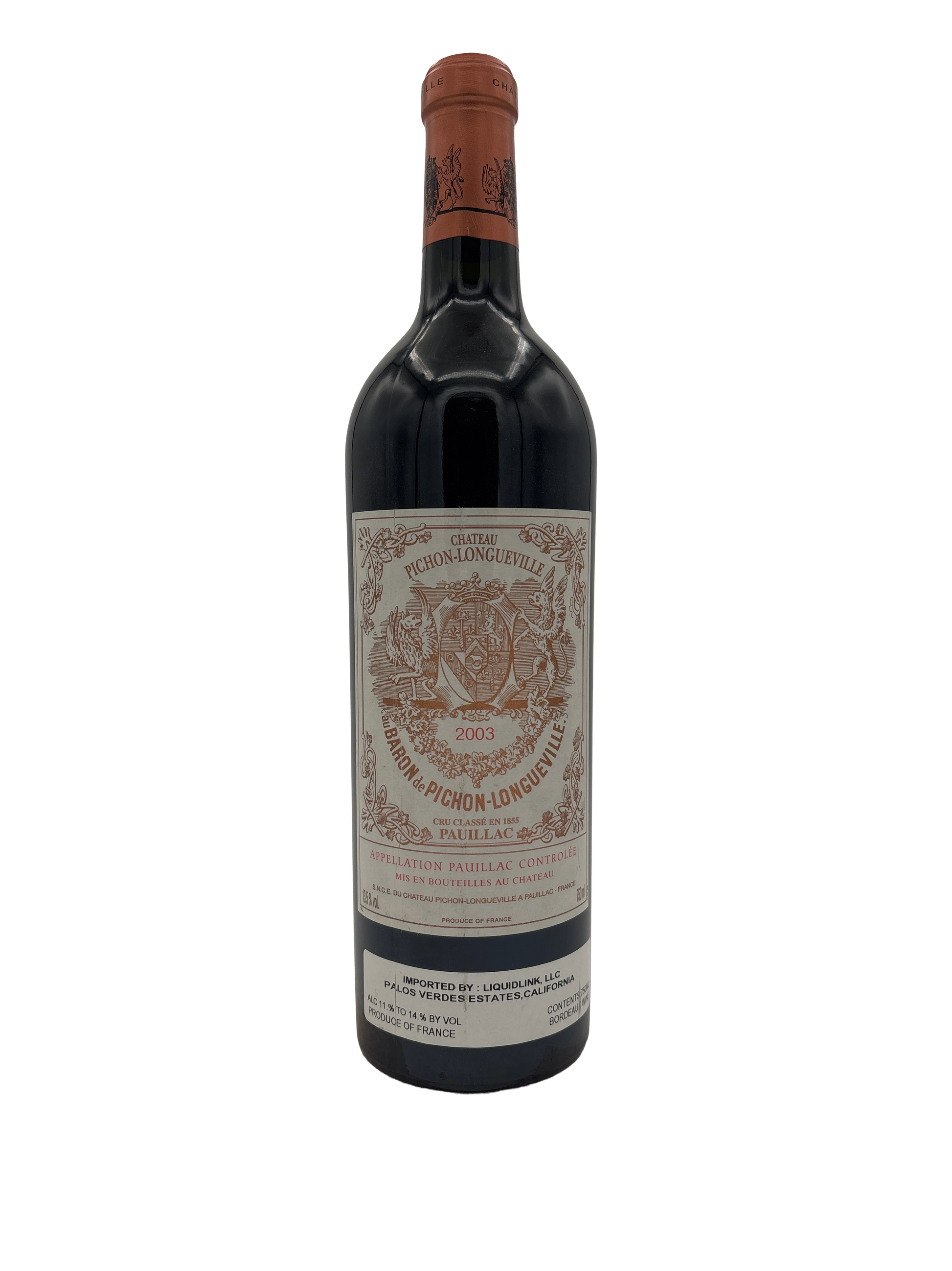 Pichon Baron 2003 750ml - 1