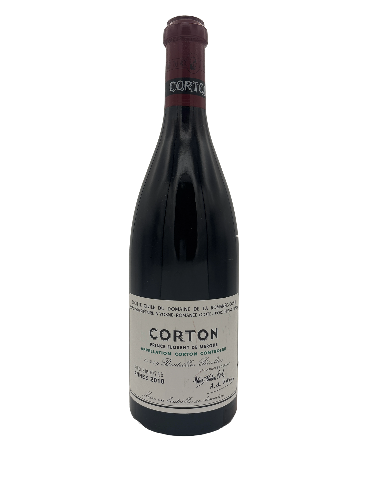 Domaine de la Romanee-Conti Corton Grand Cru 2010 750ml - 1