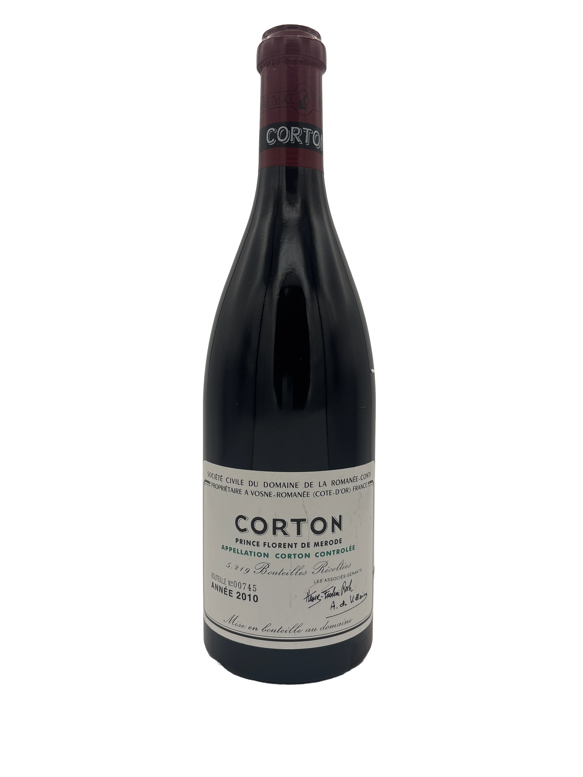 Domaine de la Romanee-Conti Corton Grand Cru 2010 750ml - 1