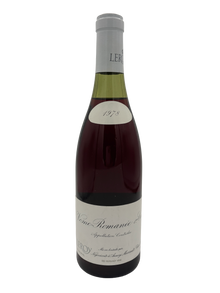 Maison Leroy Vosne Romanee 1er Cru 1978 750ml - 1