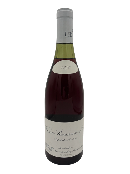 Maison Leroy Vosne Romanee 1er Cru 1978 750ml - 1