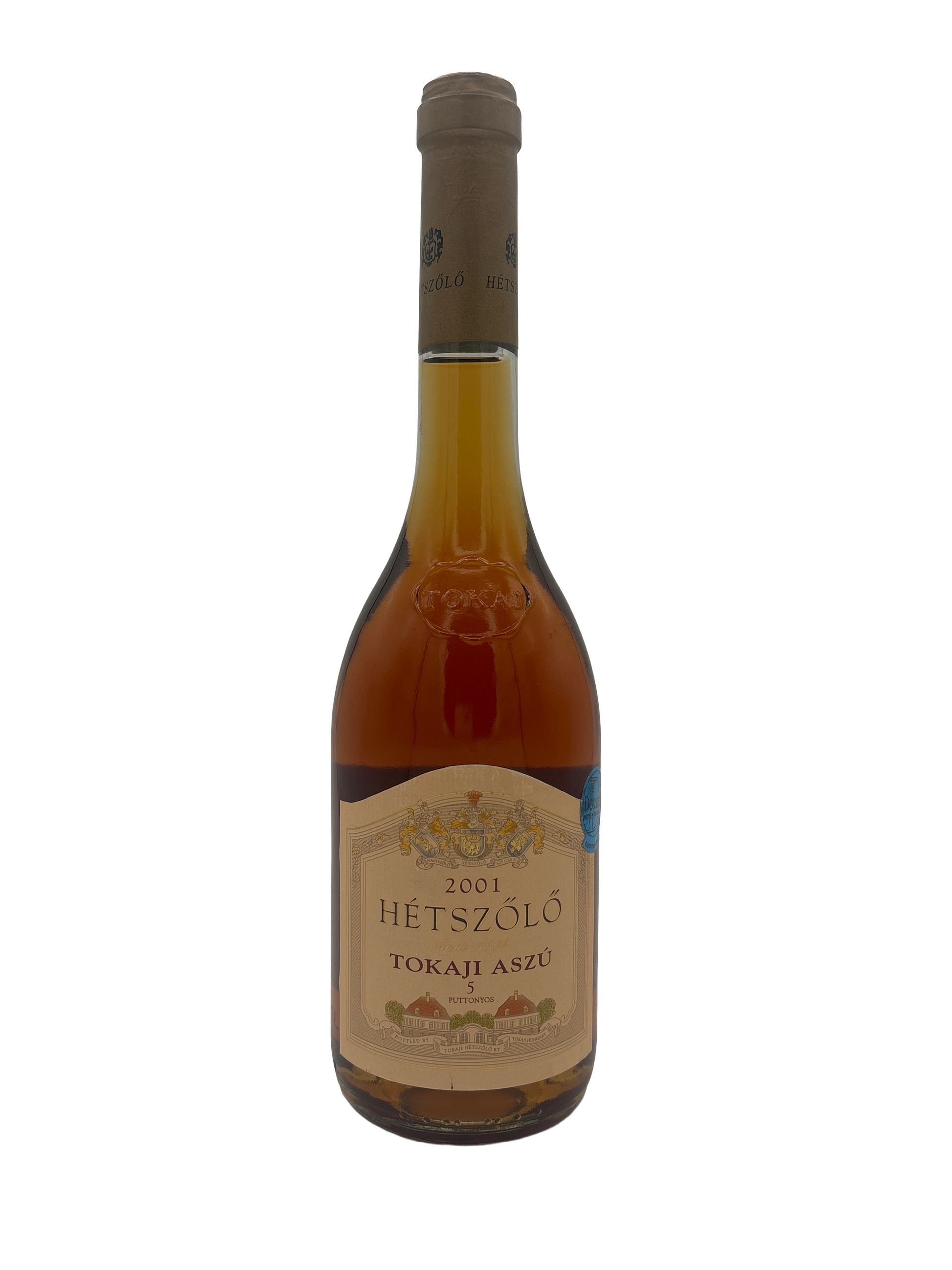 Hetszolo Tokaji Aszu 5 Puttonyos 2001 500ml - 1