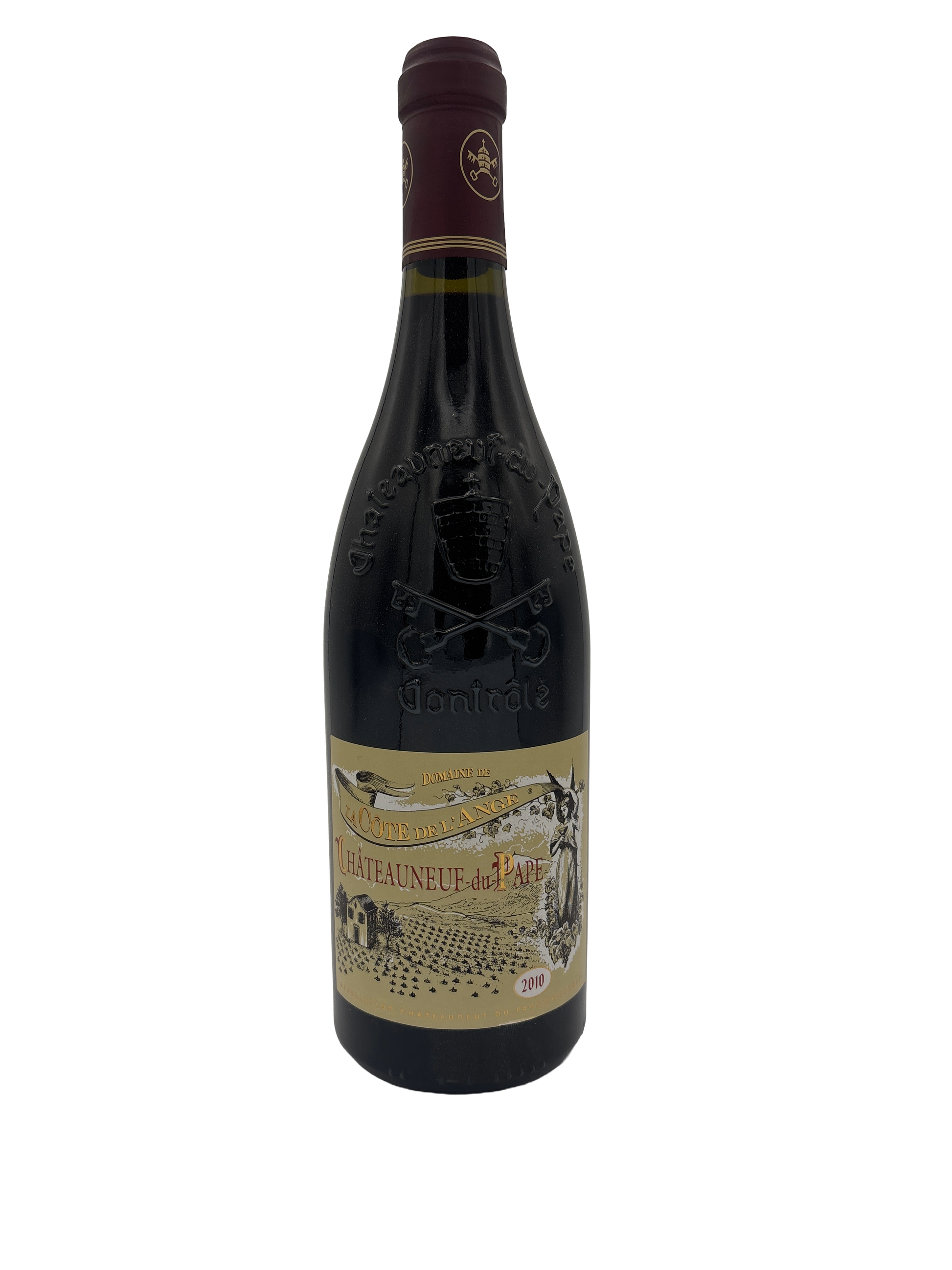 Domaine de la Cote de l'Ange Chateauneuf-du-Pape 2010 750ml - 1