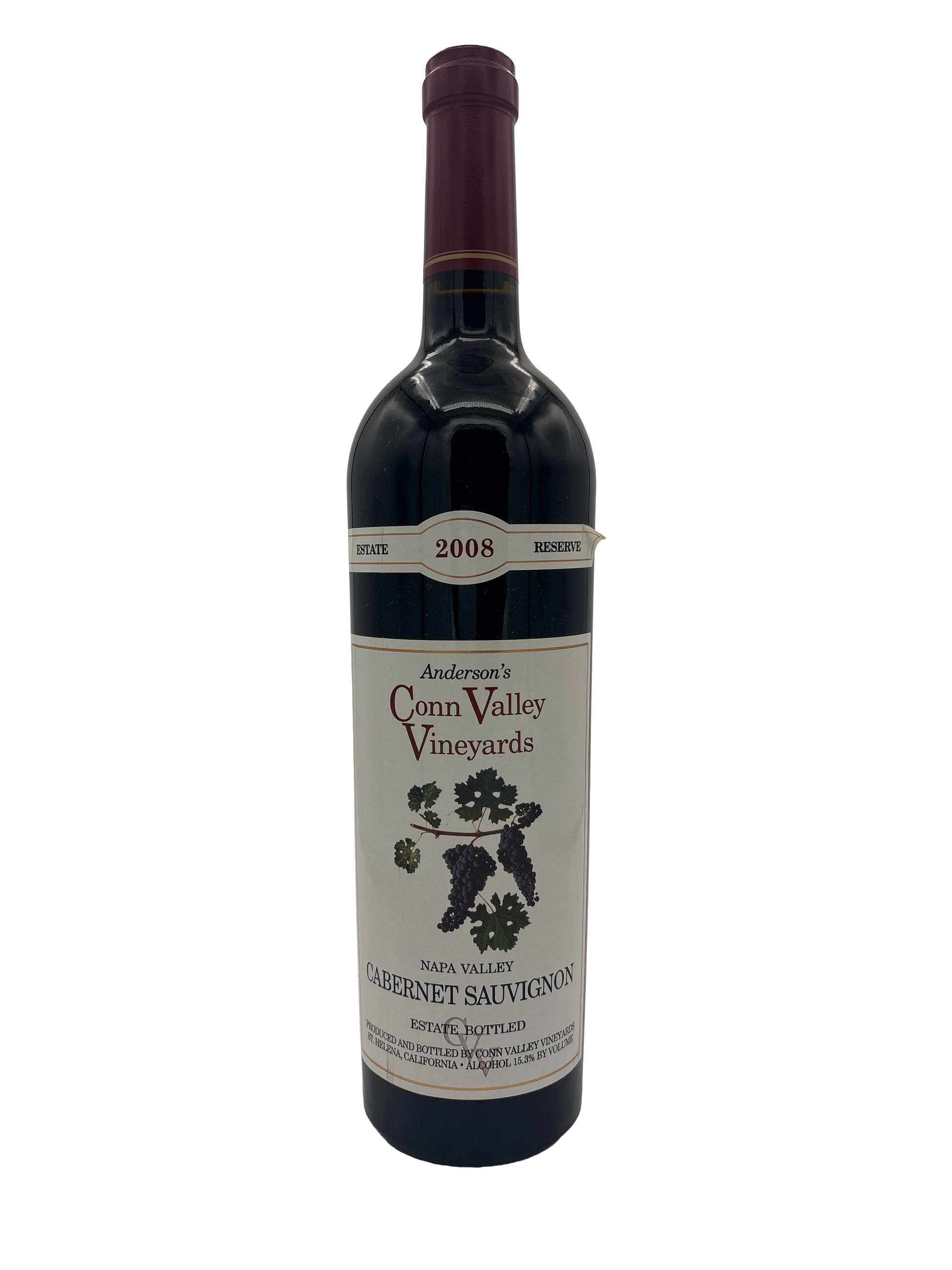 Anderson's Conn Valley Cabernet Sauvignon Estate Reserve Napa Valley 2008 750ml - 1