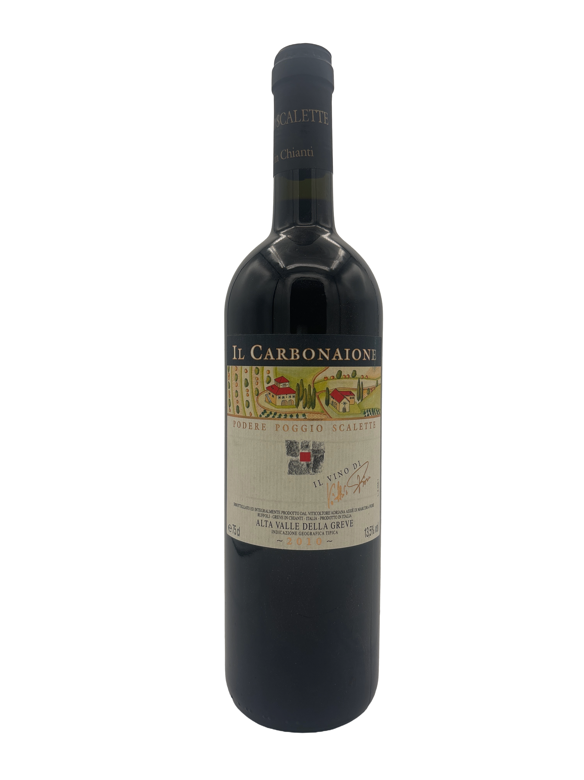 Podere Poggio Scalette 'Il Carbonaione' Alta Valle della Greve IGT 2010 750ml - 1