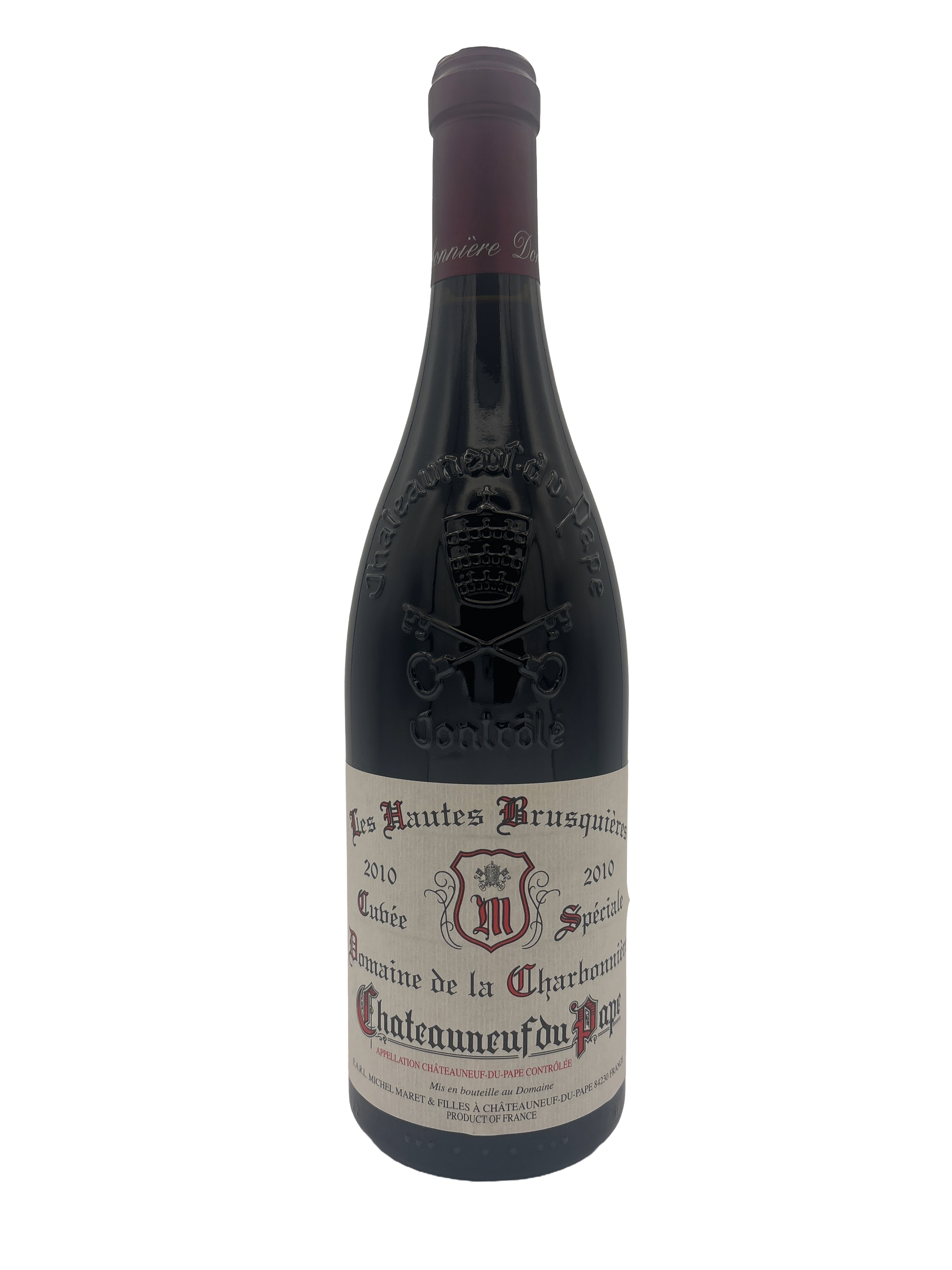 Domaine de la Charbonniere Chateauneuf du Pape Cuvee Speciale 2010 750ml - 1