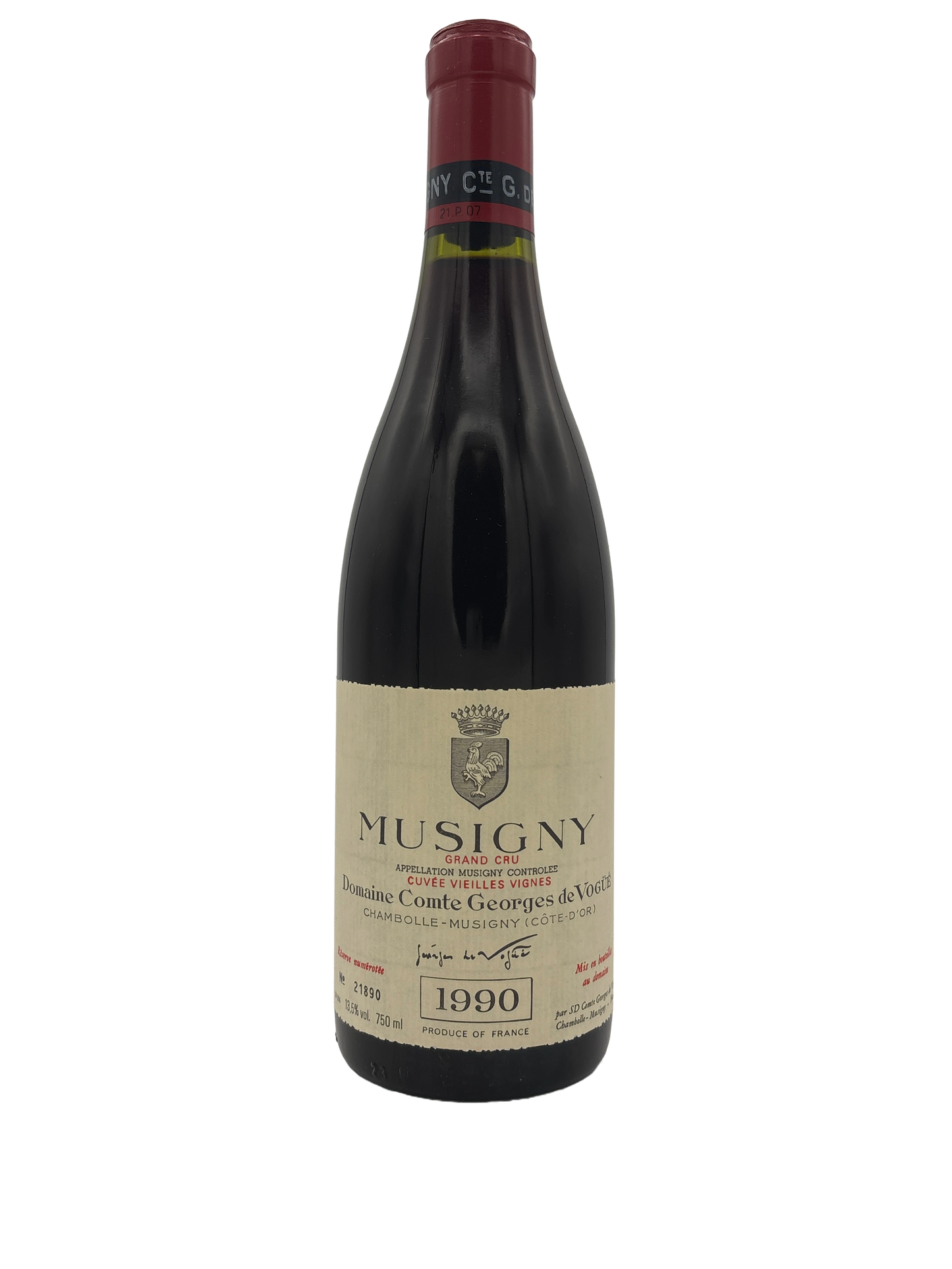 Comte Georges de Vogue Musigny Grand Cru 1990 750ml - 1