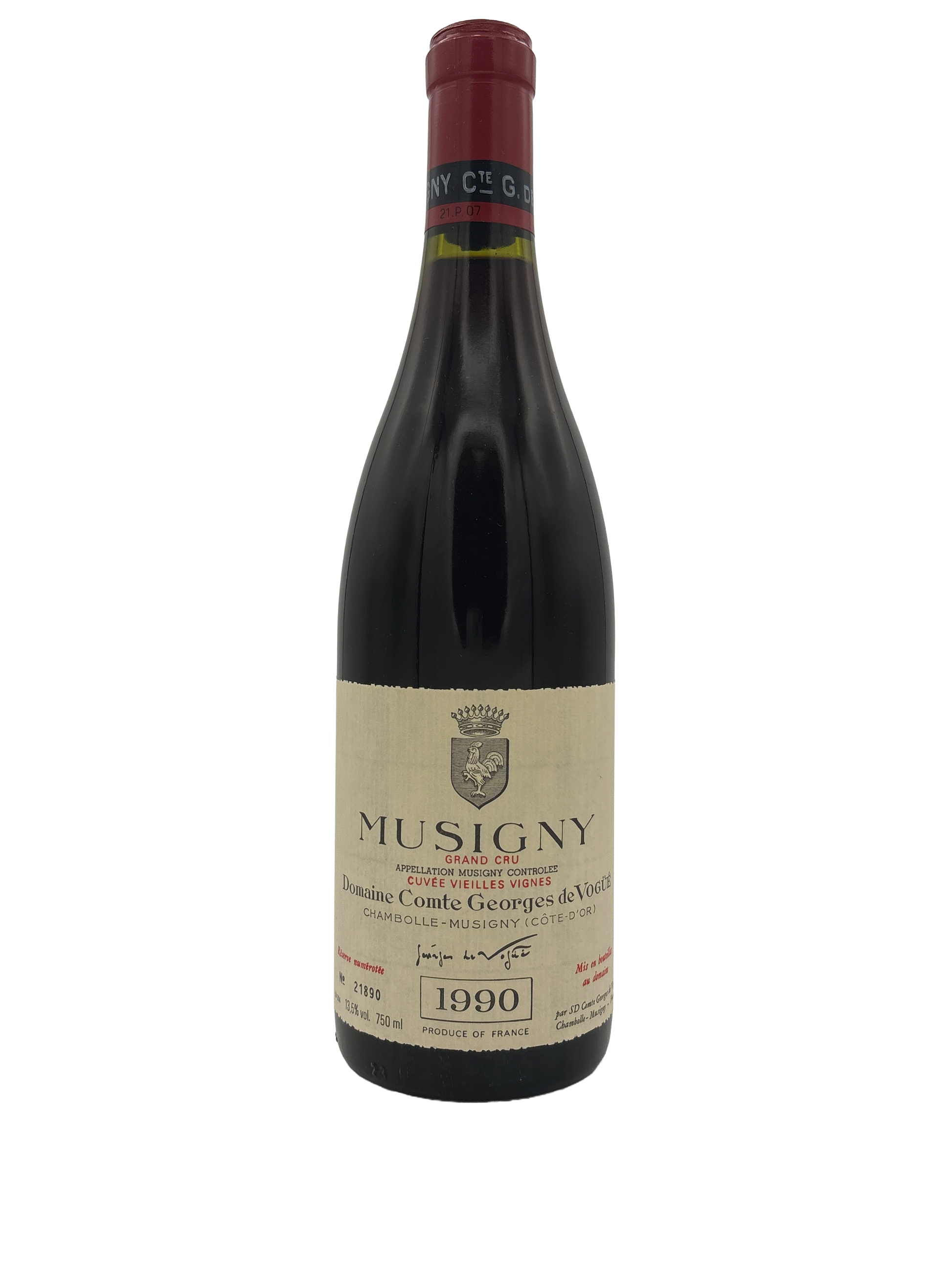 Comte Georges de Vogue Musigny Grand Cru 1990 750ml - 1