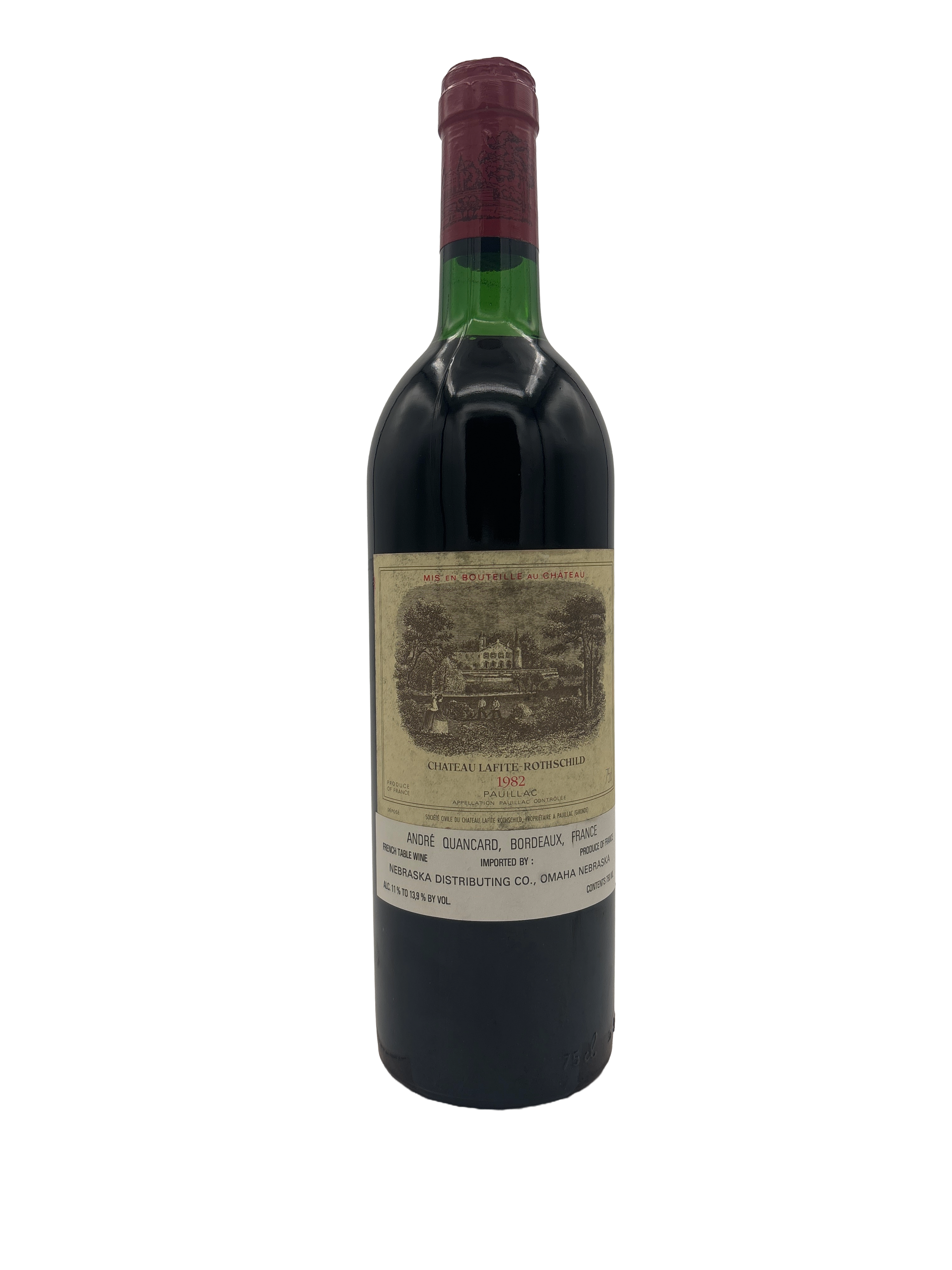 Lafite Rothschild 1982 750ml [Top Shoulder] - 1