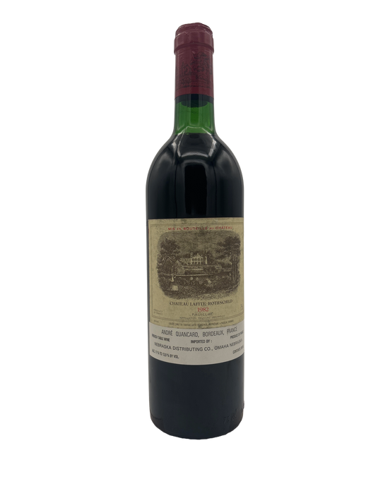 Lafite Rothschild 1982 750ml [Top Shoulder] - 1
