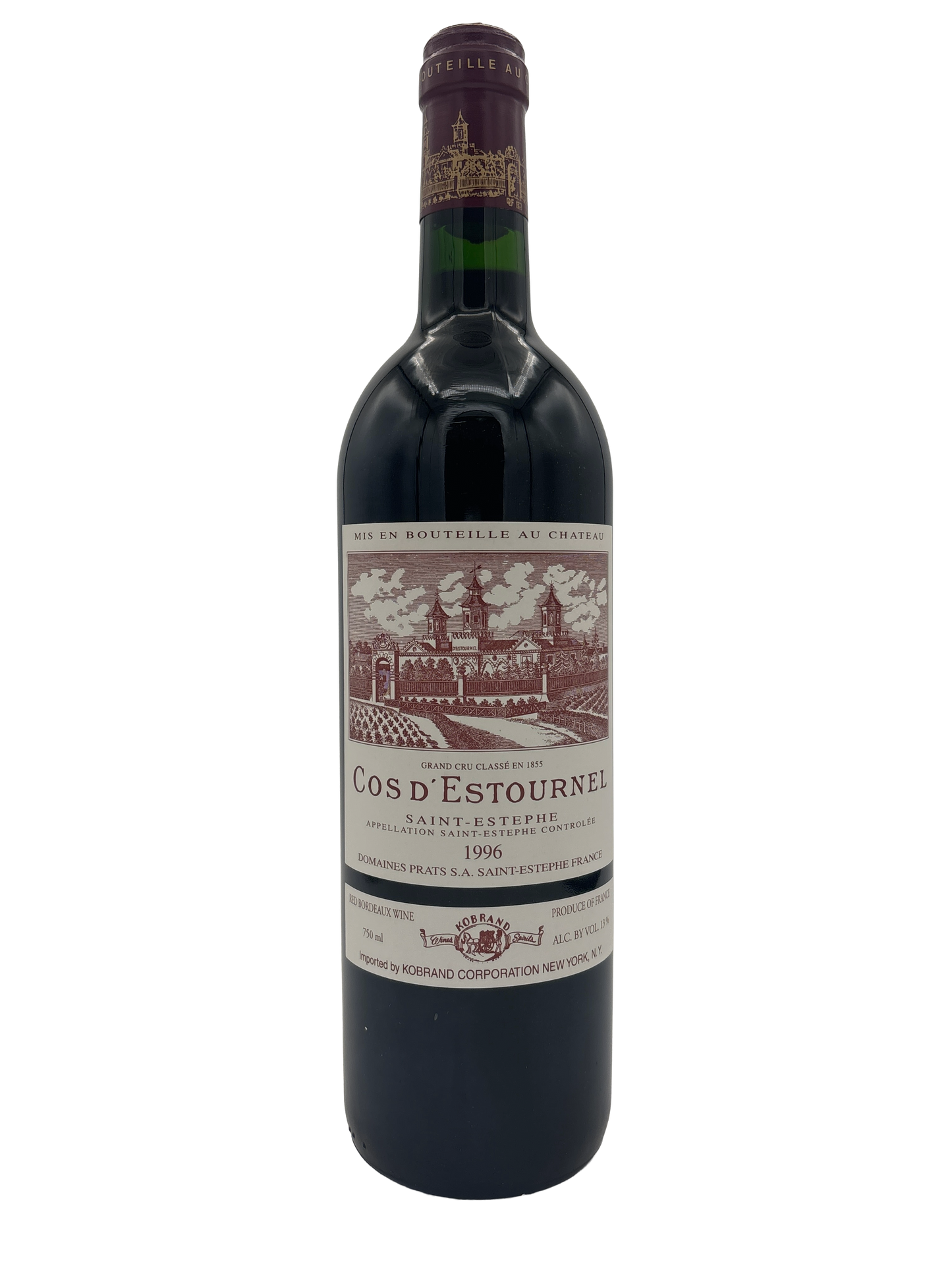 Cos d'Estournel 1996 750ml - 1