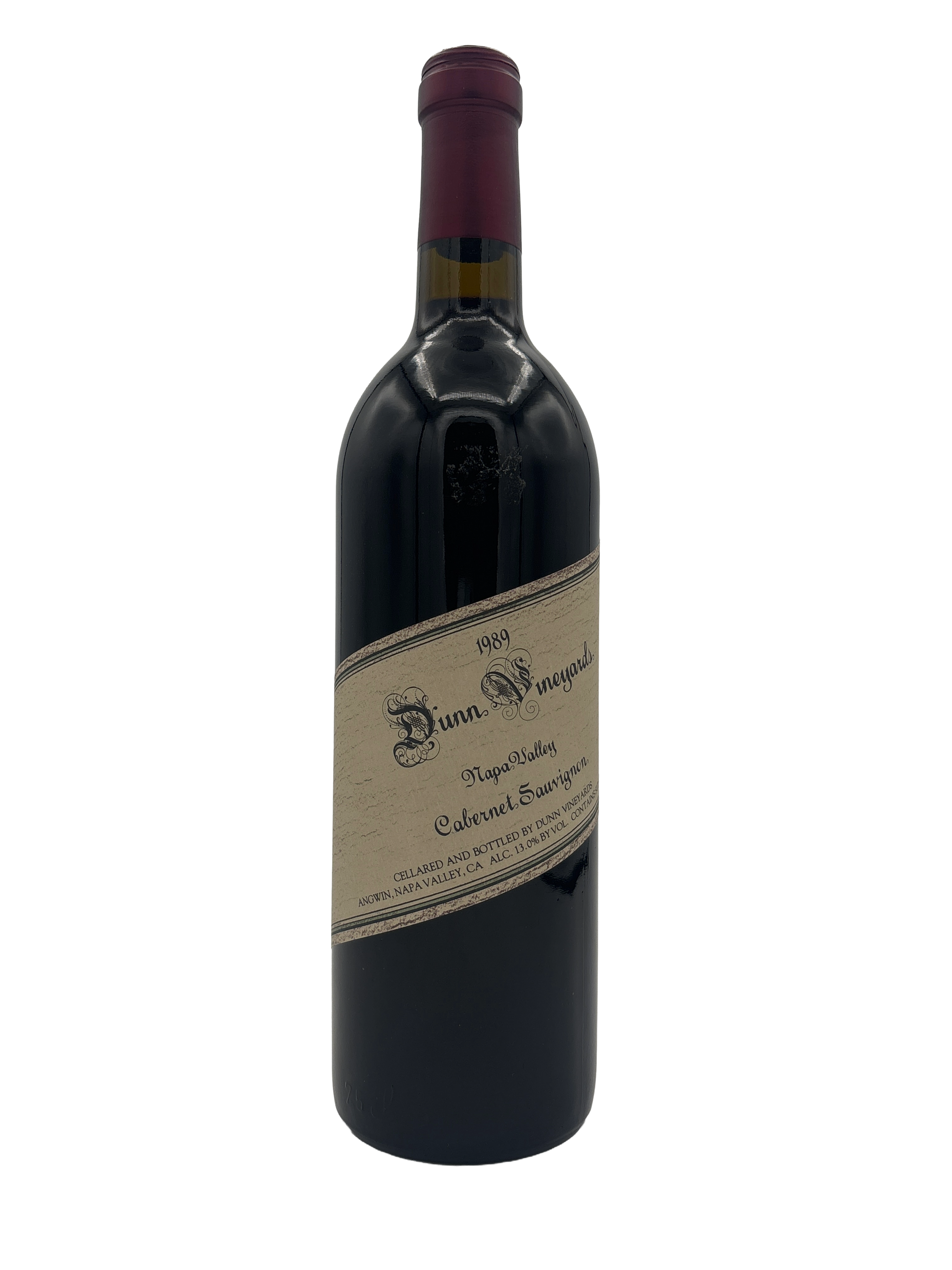 Dunn Vineyards Cabernet Sauvignon Napa Valley 1989 750ml - 1