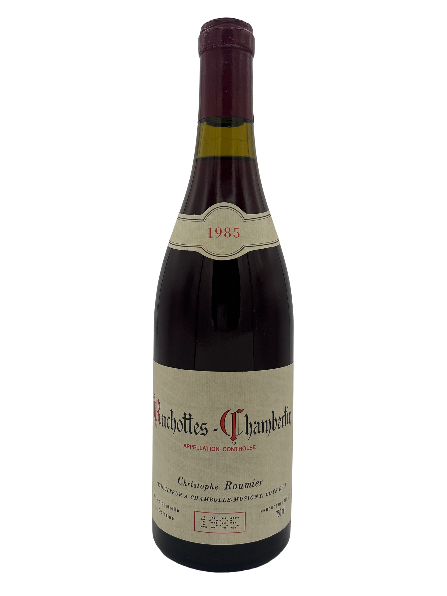 Domaine Georges Roumier Ruchottes Chambertin Grand Cru 1985 750ml - 1