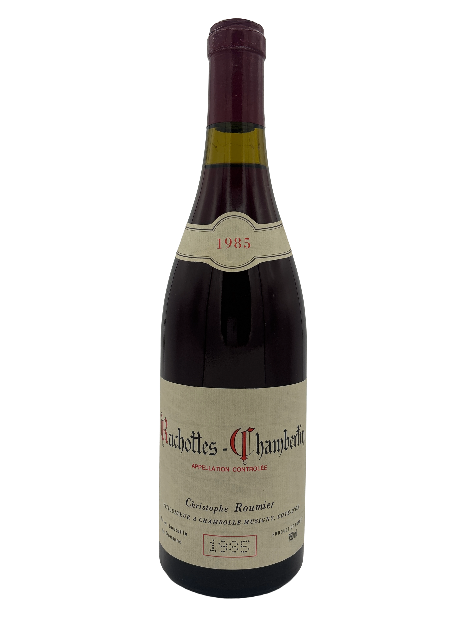 Domaine Georges Roumier Ruchottes Chambertin Grand Cru 1985 750ml - 1