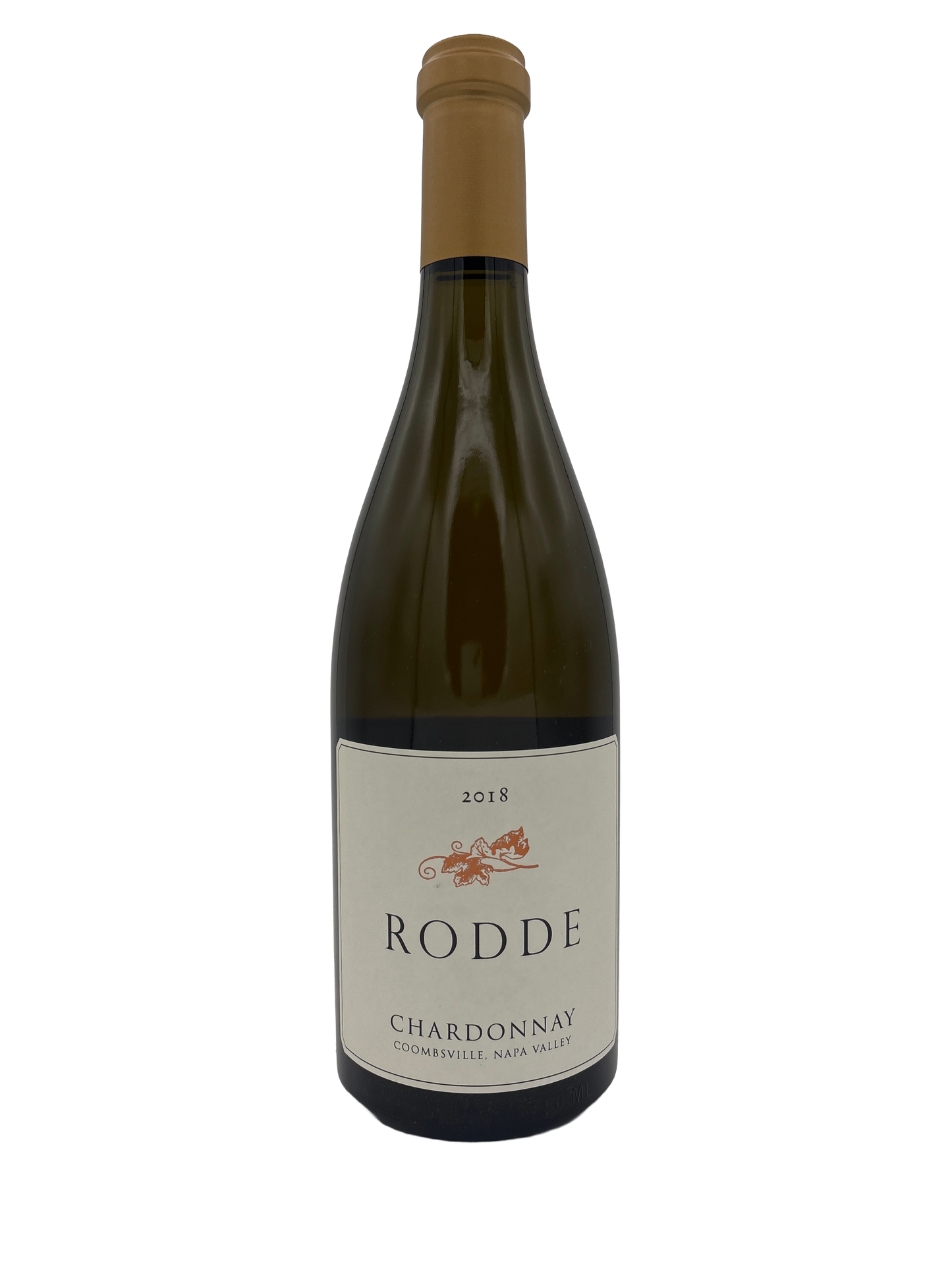 Rodde Family Vineyards Chardonnay Coombsville 2018 750ml - 1