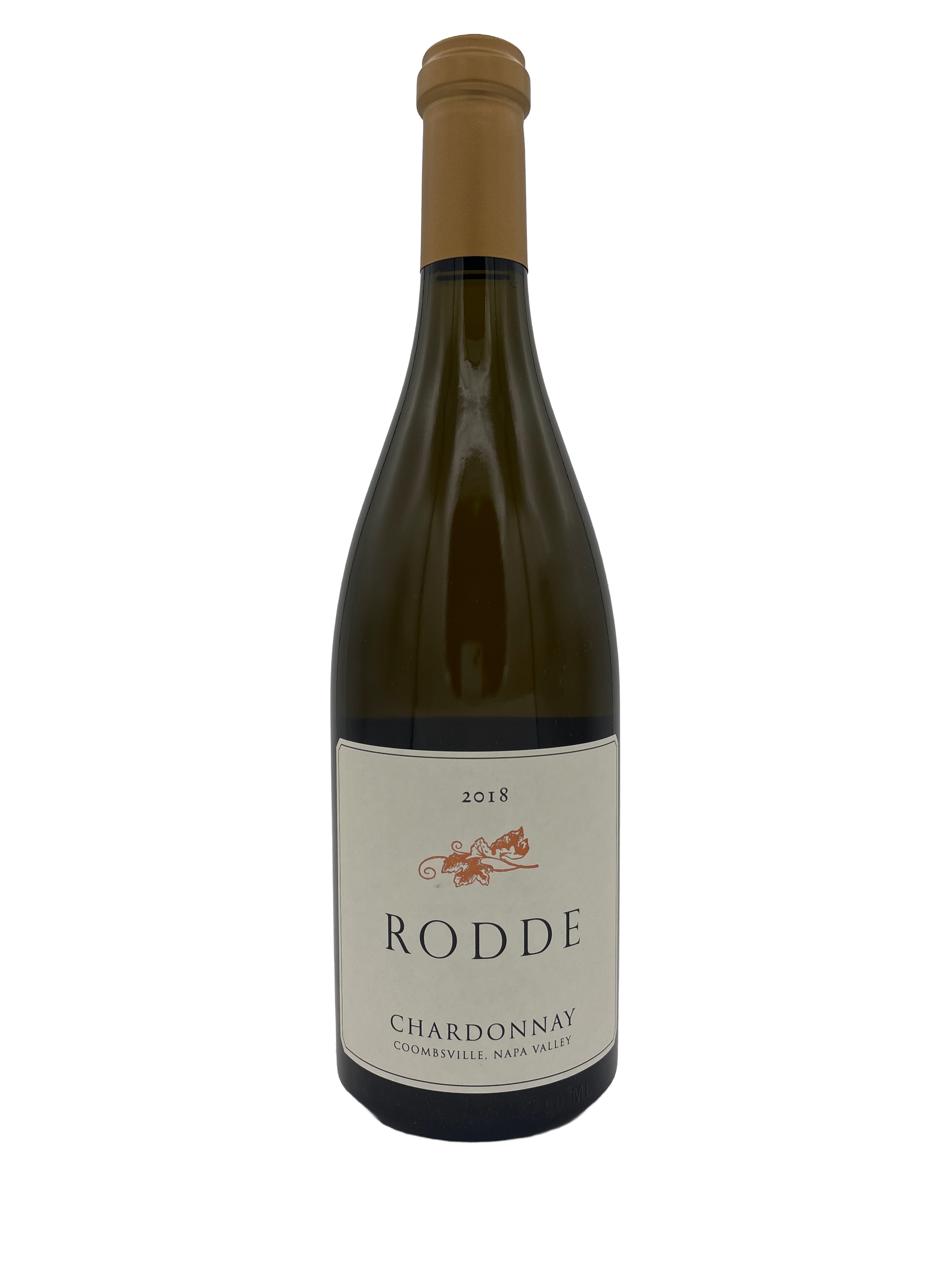 Rodde Family Vineyards Chardonnay Coombsville 2018 750ml - 1