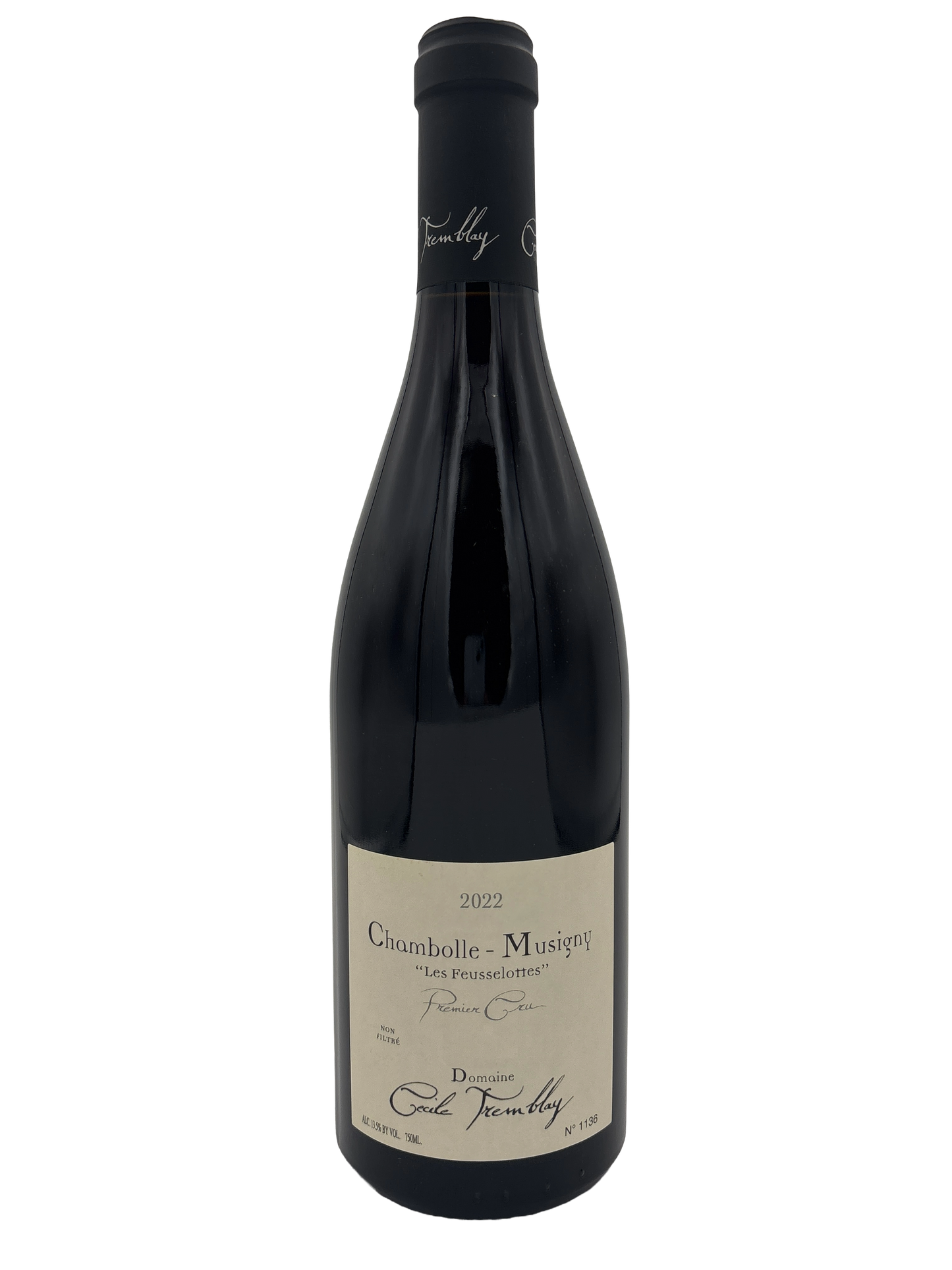 Domaine Cecile Tremblay Chambolle Musigny Les Feusslottes 1er Cru 2022 750ml - 1